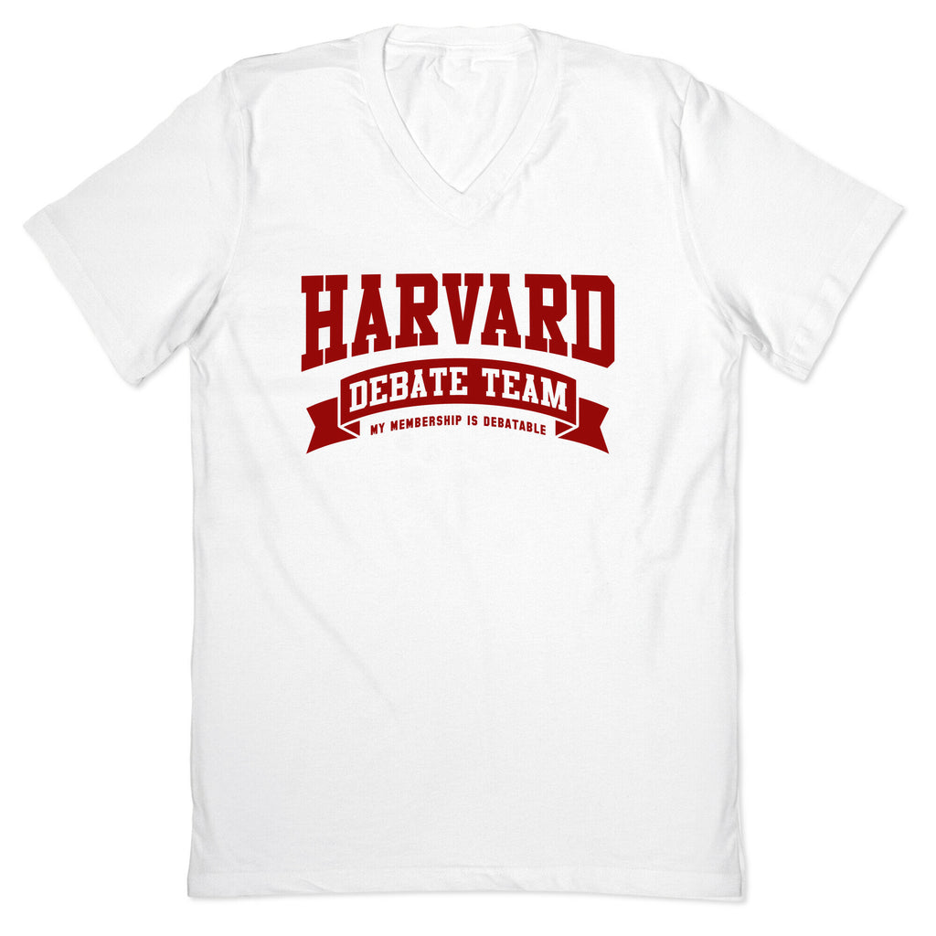 Harvard Debate Team Parody Shirt V-Neck