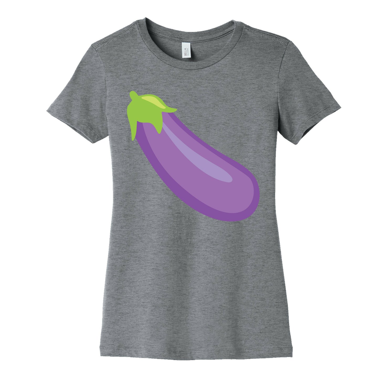 Eggplant/Peach Pair (Eggplant) Women's Cotton Tee