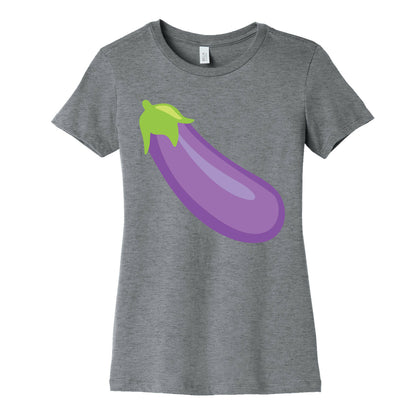 Eggplant/Peach Pair (Eggplant) Women's Cotton Tee