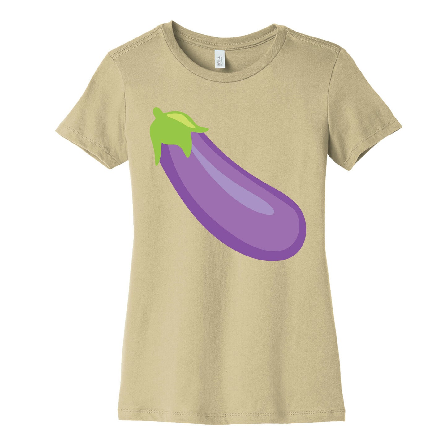 Eggplant/Peach Pair (Eggplant) Women's Cotton Tee