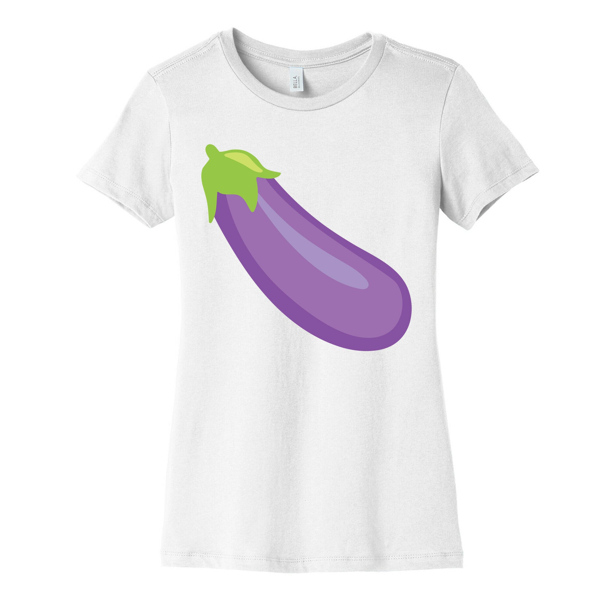 Eggplant/Peach Pair (Eggplant) Women's Cotton Tee