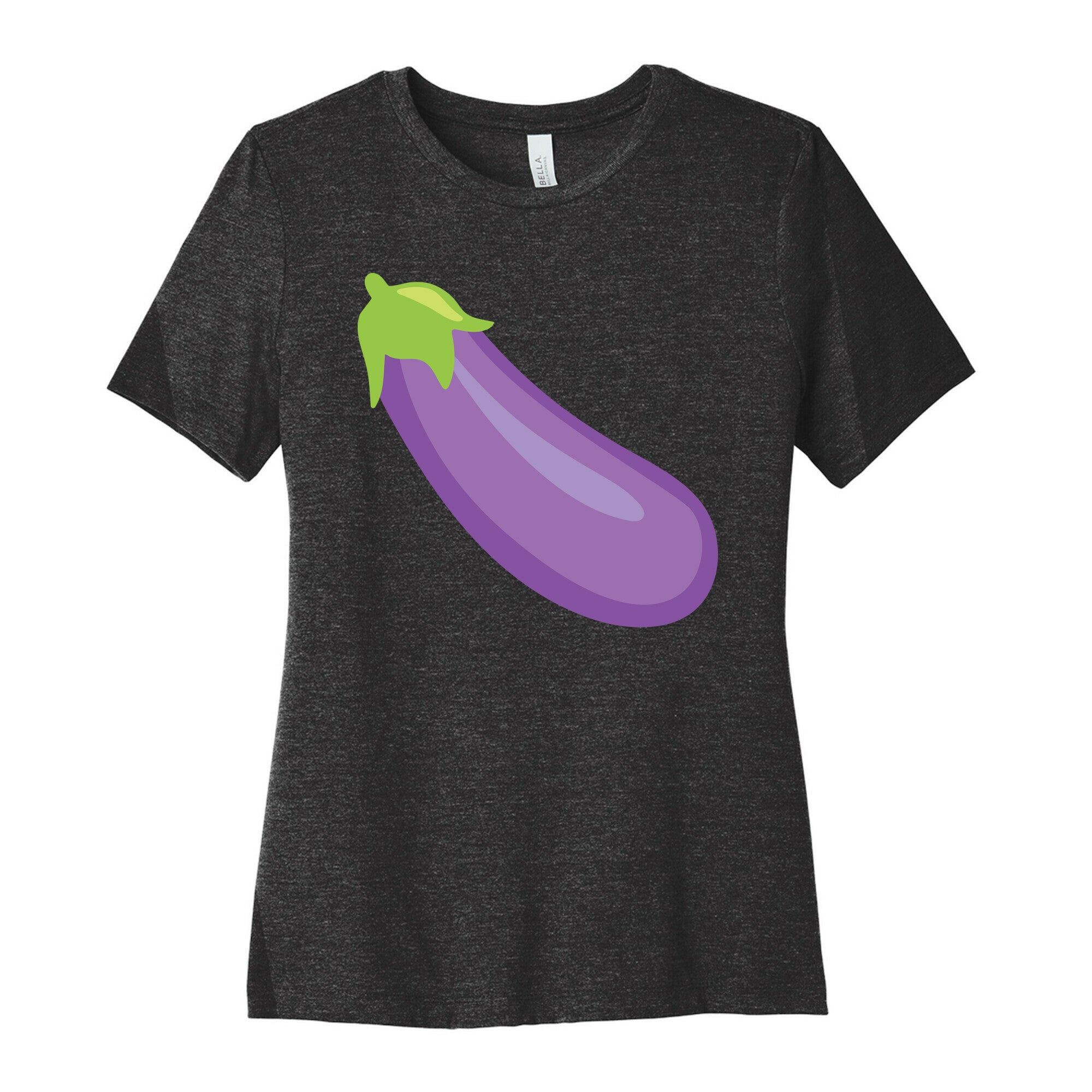 Eggplant/Peach Pair (Eggplant) Women's Cotton Tee