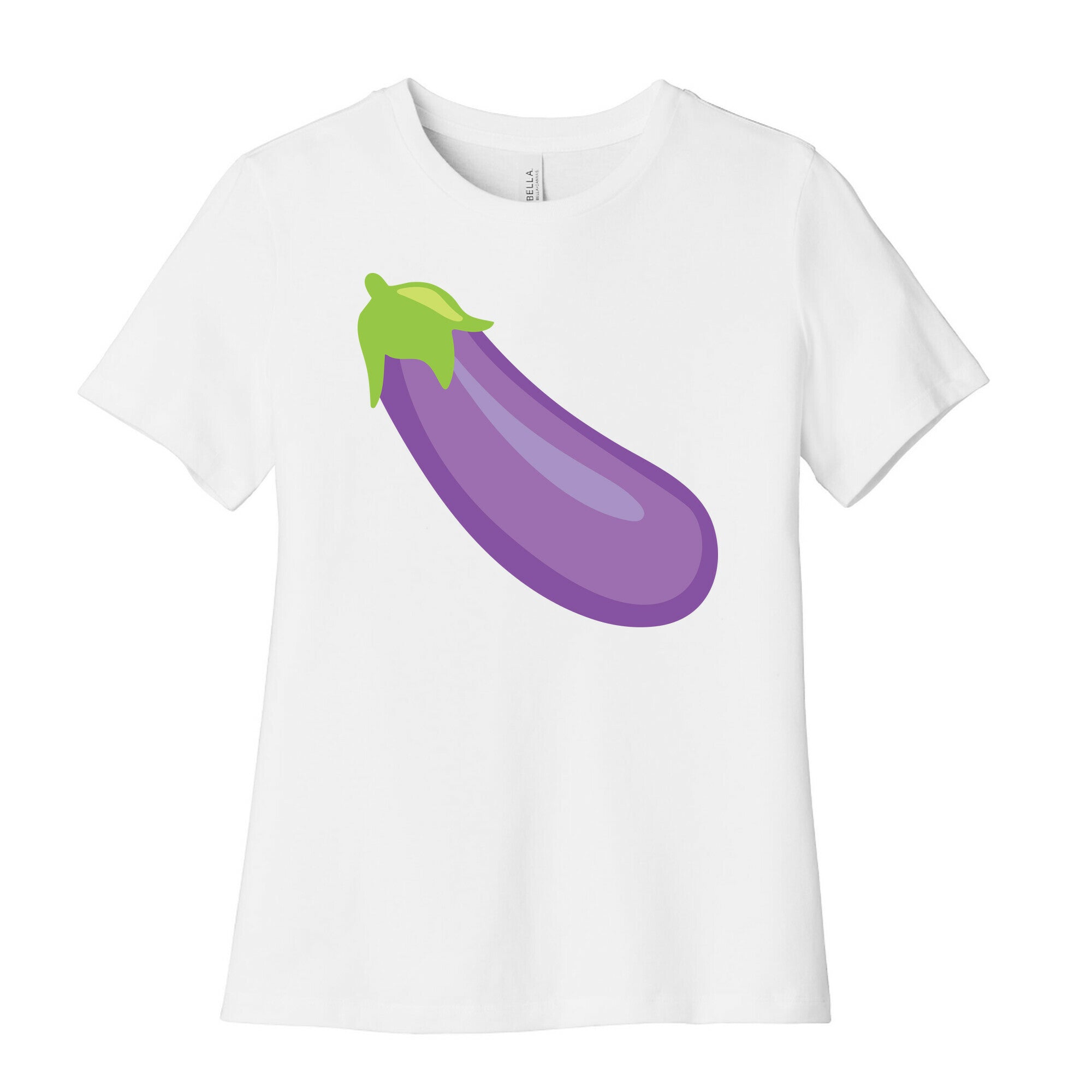 Eggplant/Peach Pair (Eggplant) Women's Cotton Tee