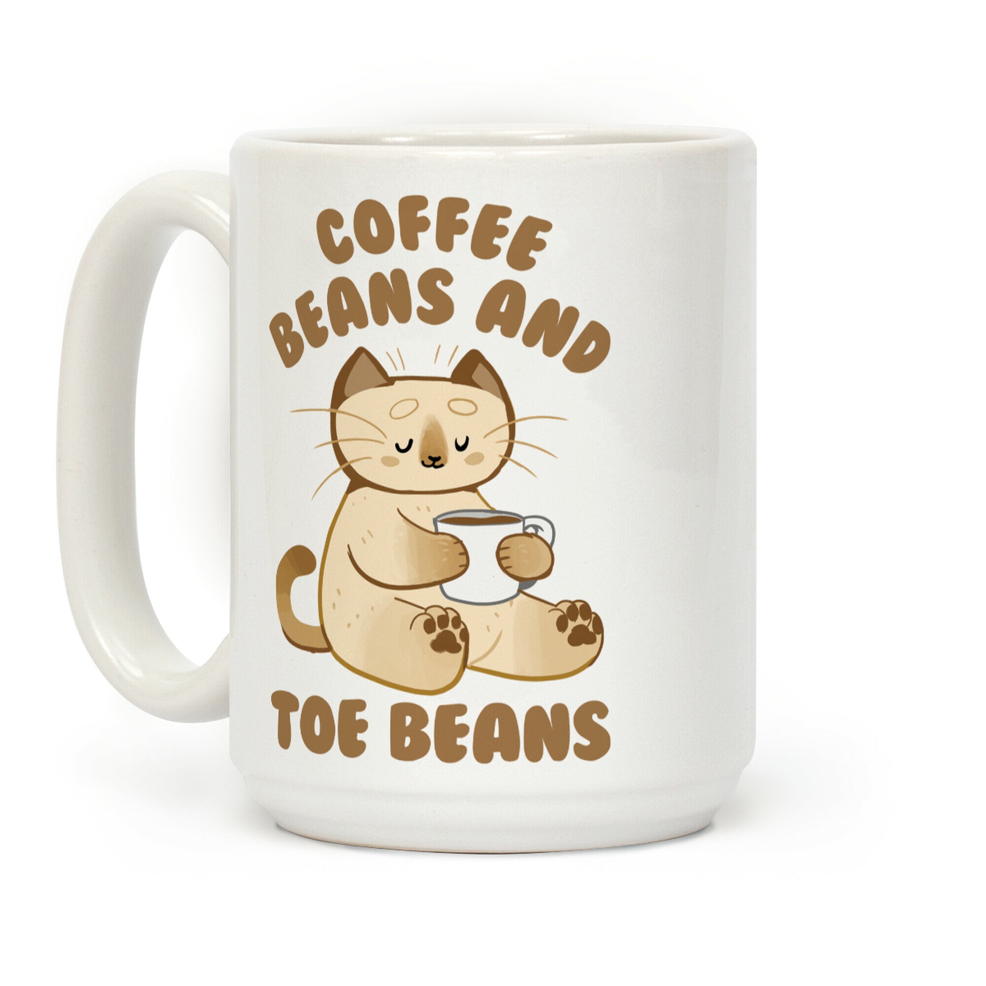 Coffee Beans and Toe Beans Coffee Mug