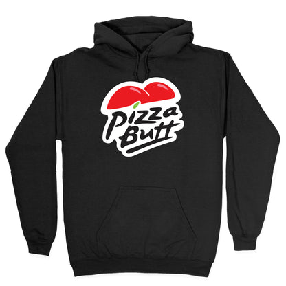 Pizza Butt Parody Hoodie