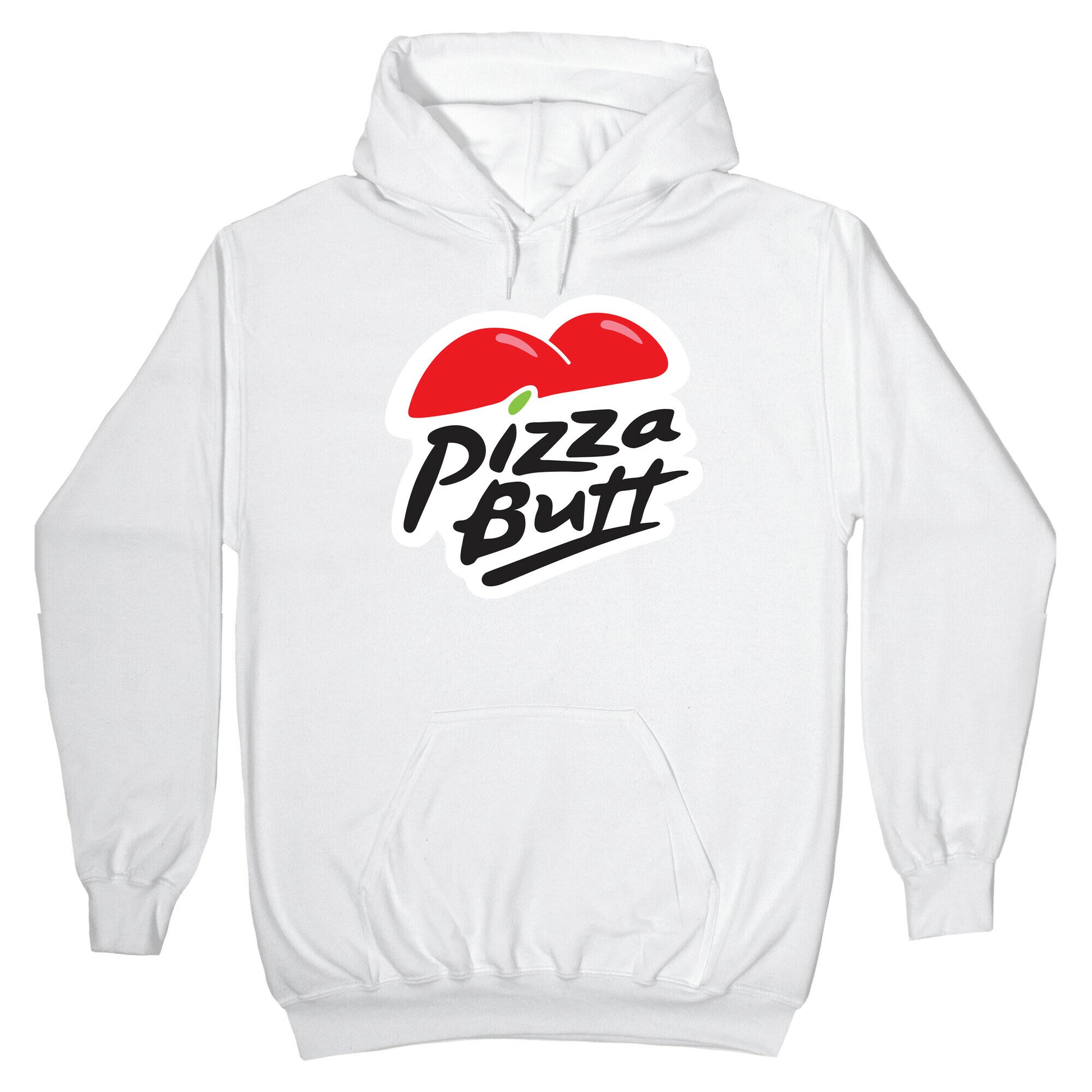 Pizza Butt Parody Hoodie