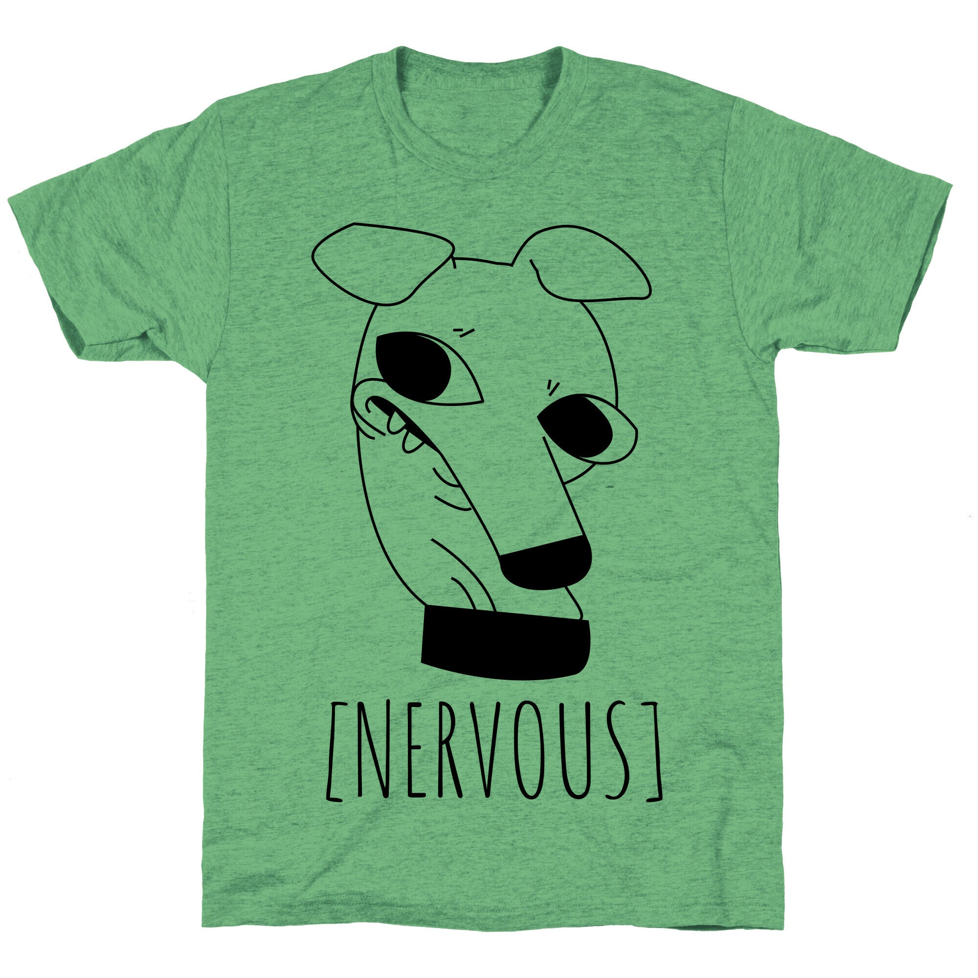 Nervous Dog Unisex Triblend Tee