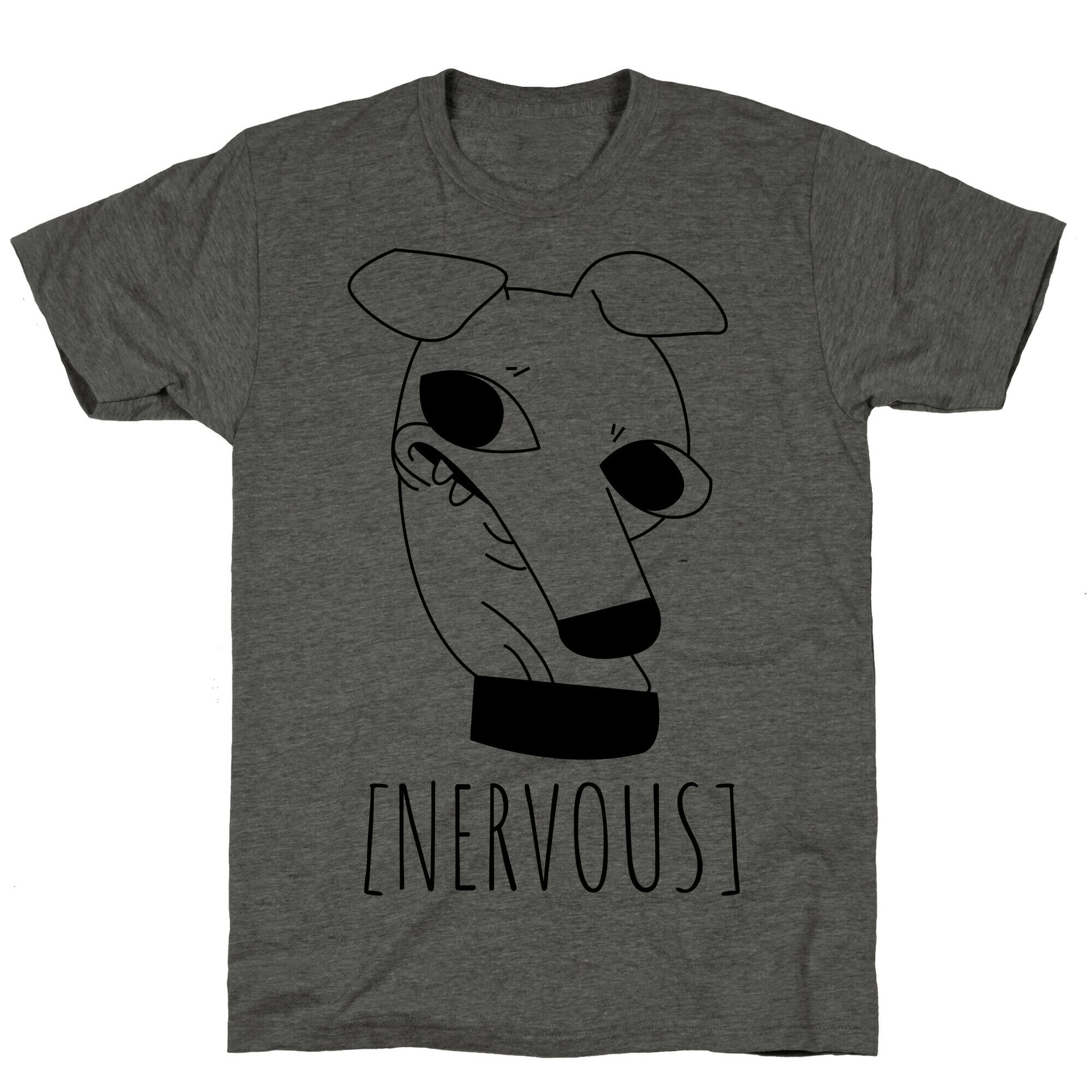 Nervous Dog Unisex Triblend Tee