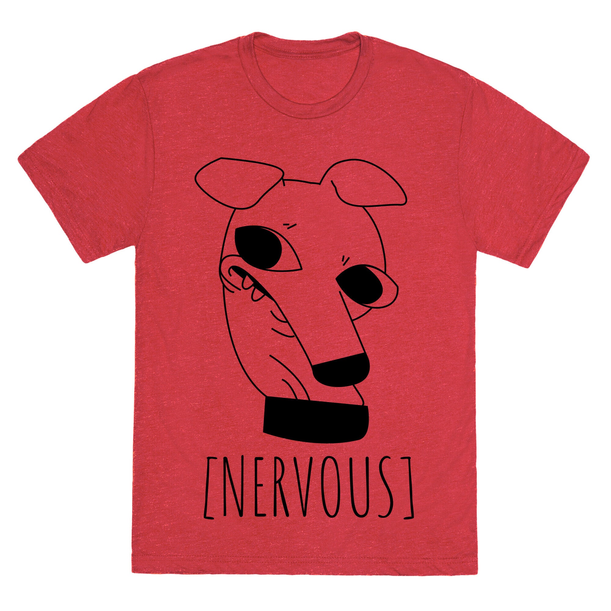 Nervous Dog Unisex Triblend Tee