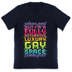 Fully Automated Luxury Gay Space Communist V-Neck