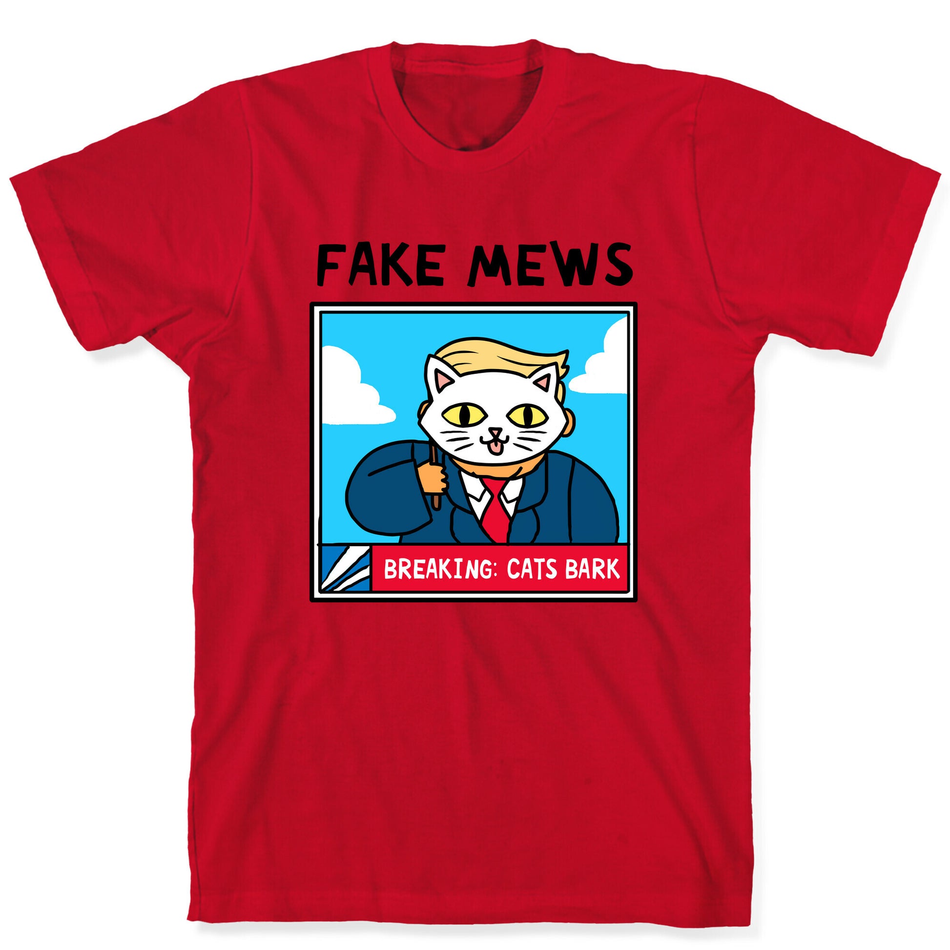Fake Mews T-Shirt