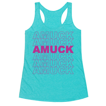 Amuck Amuck Amuck Thank You Hocus Pocus Parody Racerback Tank