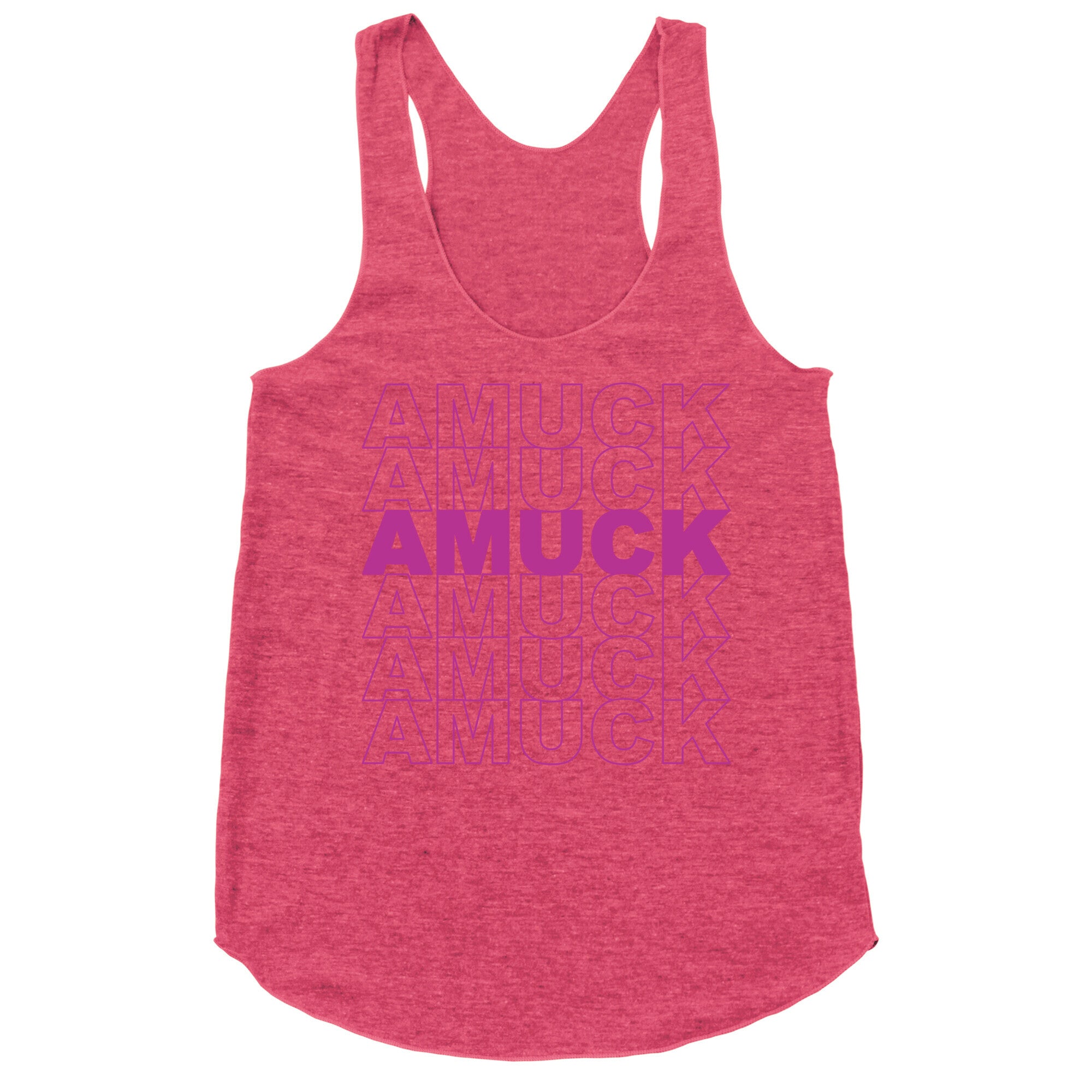 Amuck Amuck Amuck Thank You Hocus Pocus Parody Racerback Tank