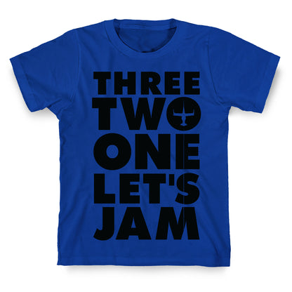 Three Two One Let's Jam Cowboy Bebop T-Shirt