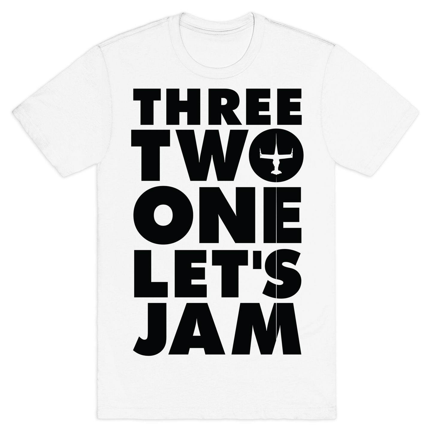 Three Two One Let's Jam Cowboy Bebop T-Shirt