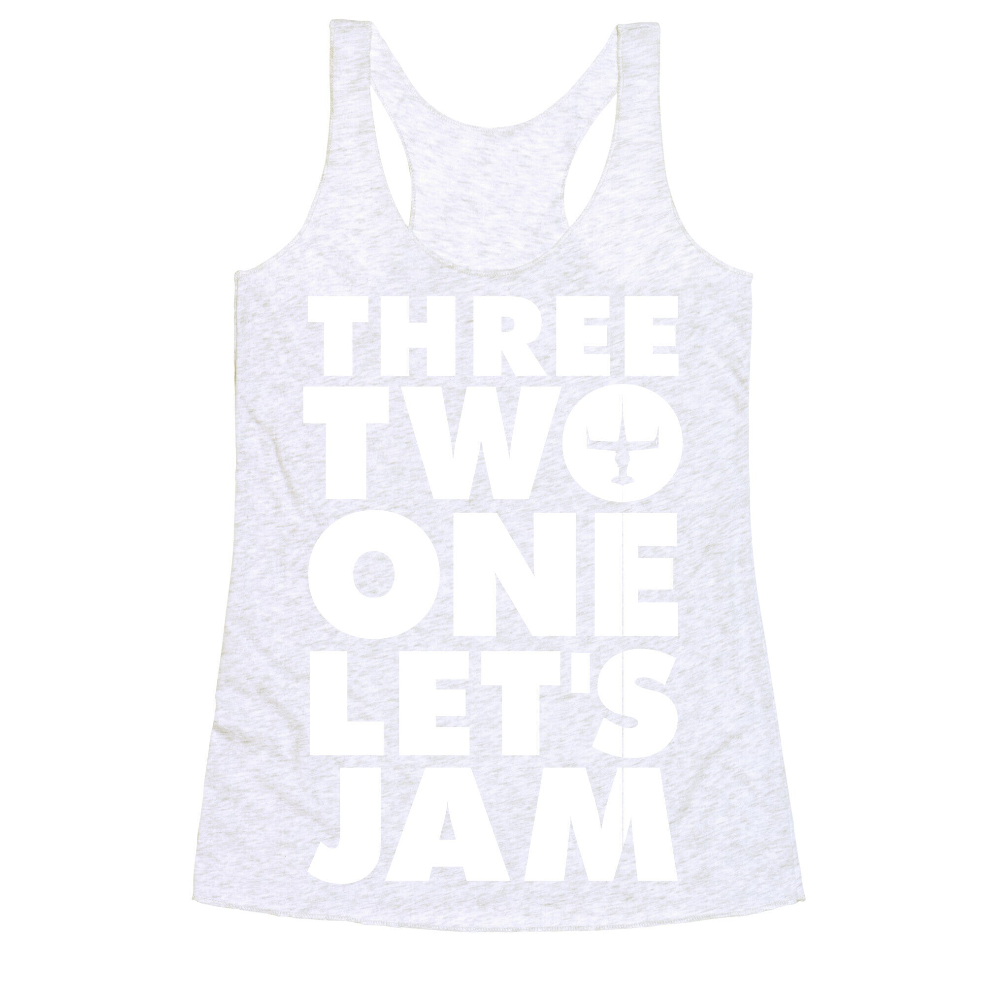 Three Two One Let's Jam Cowboy Bebop Racerback Tank