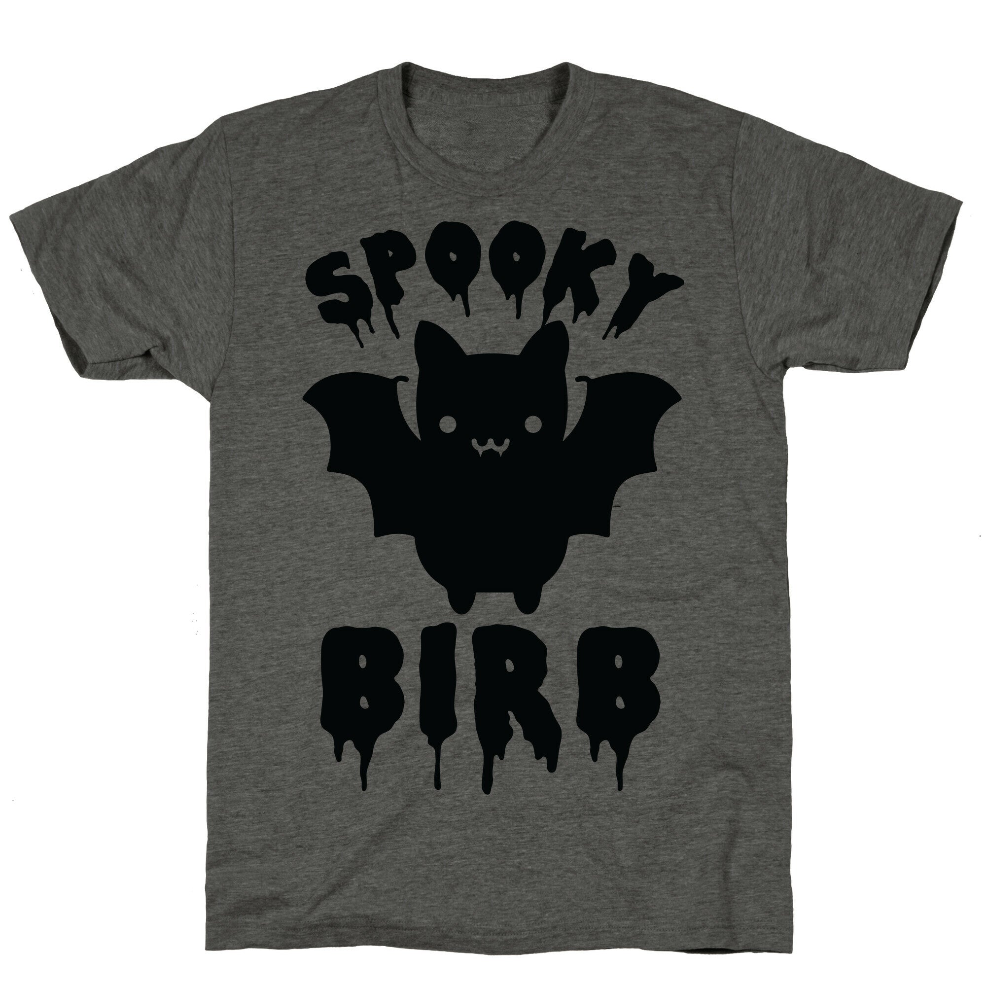 Spooky Birb Bat Unisex Triblend Tee