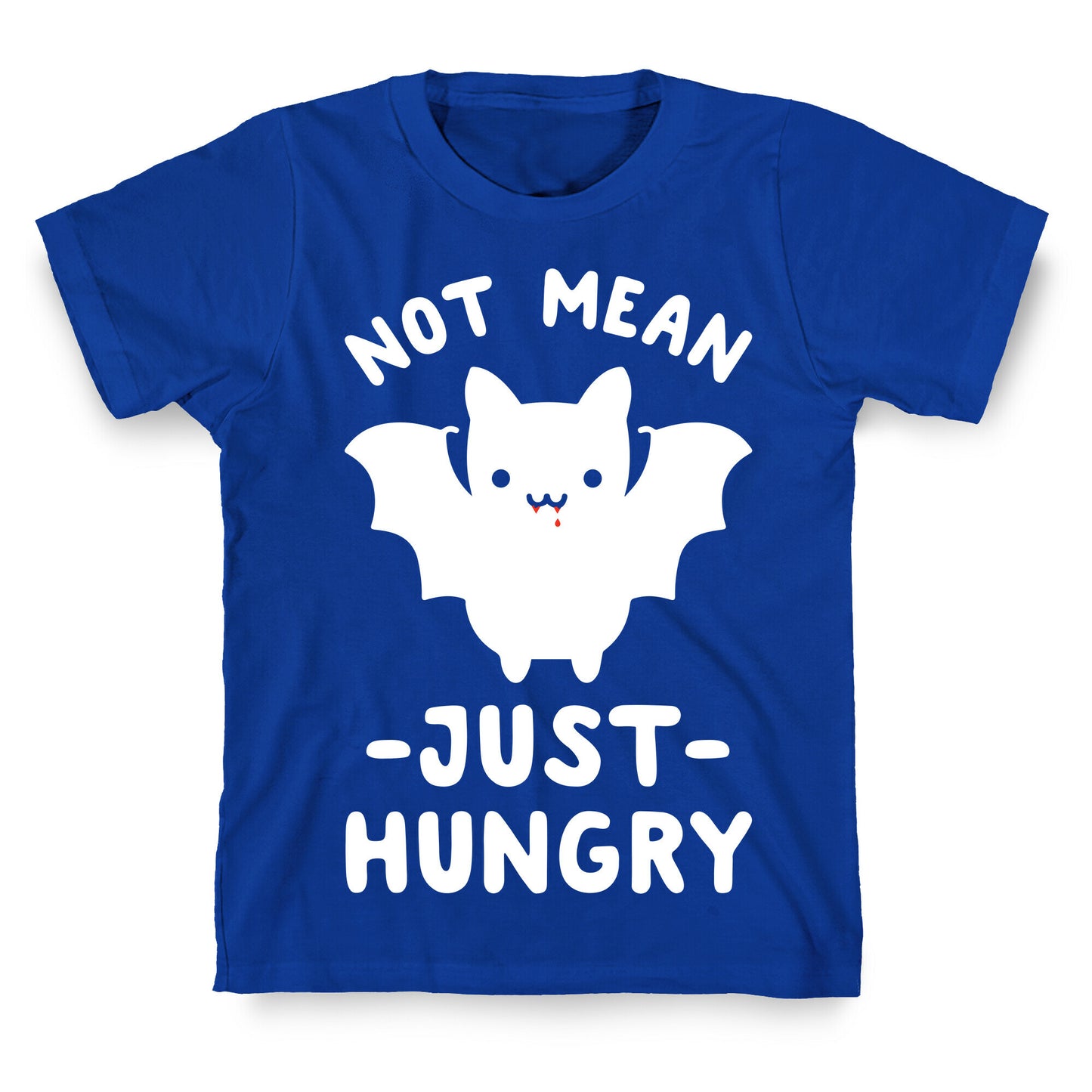 Not Mean Just Hungry Bat T-Shirt