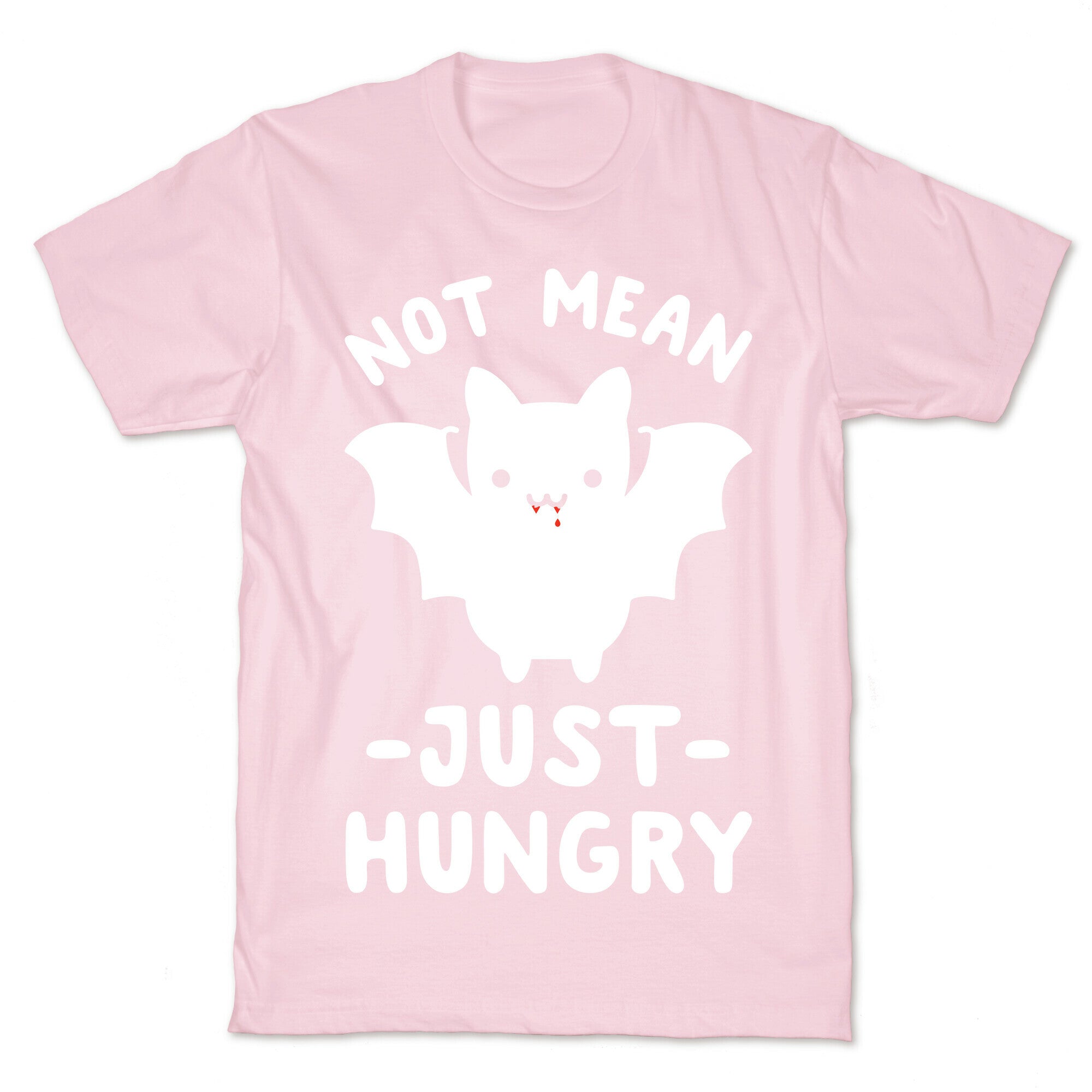 Not Mean Just Hungry Bat T-Shirt
