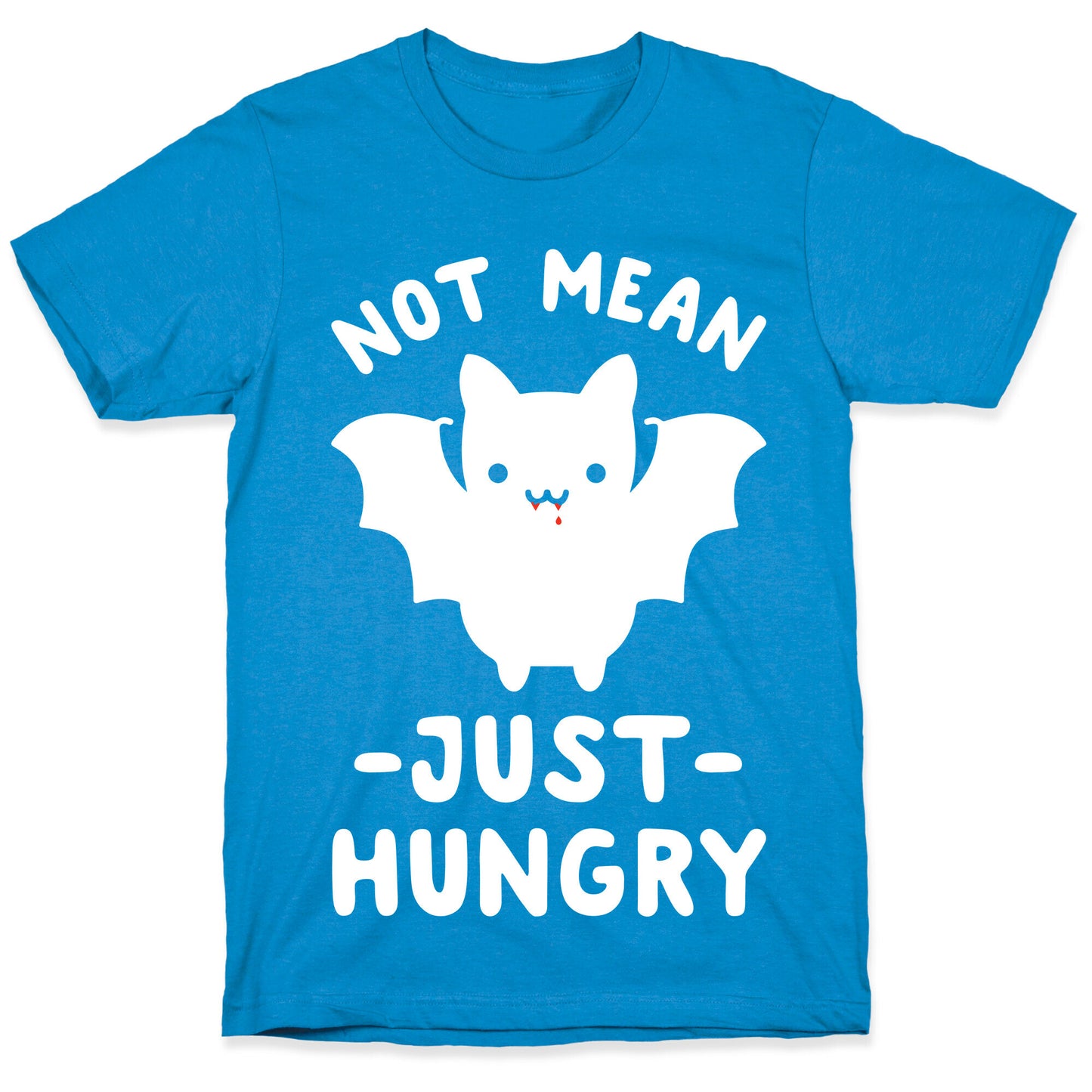 Not Mean Just Hungry Bat T-Shirt