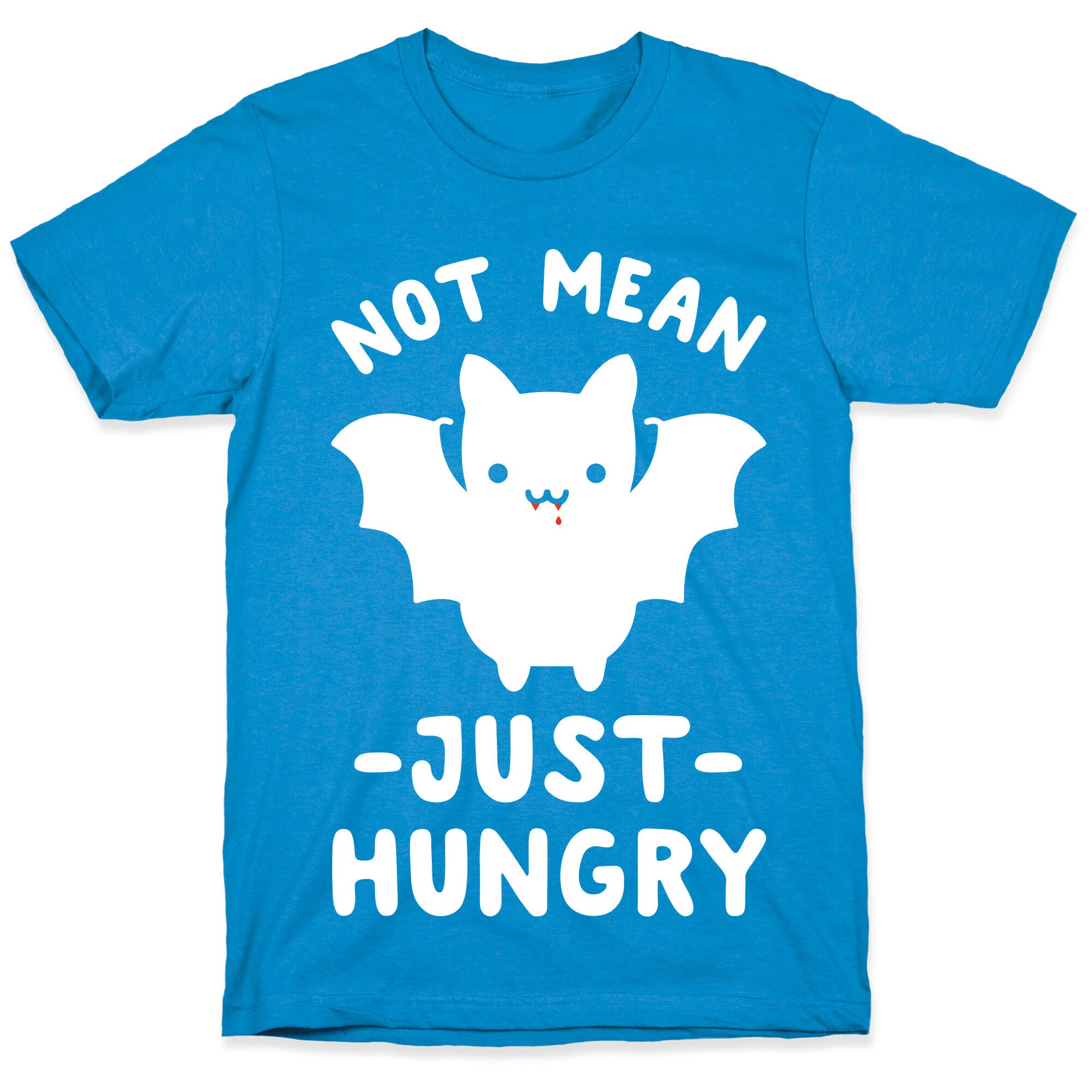 Not Mean Just Hungry Bat T-Shirt