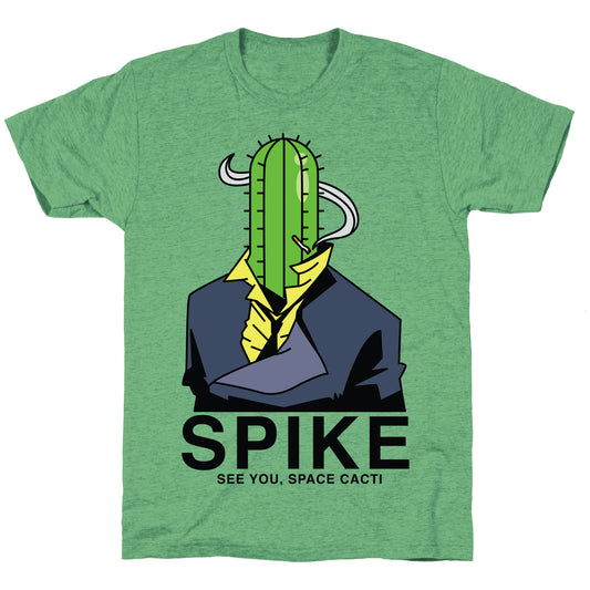 Spike Cactus Cowboy Bebop Unisex Triblend Tee