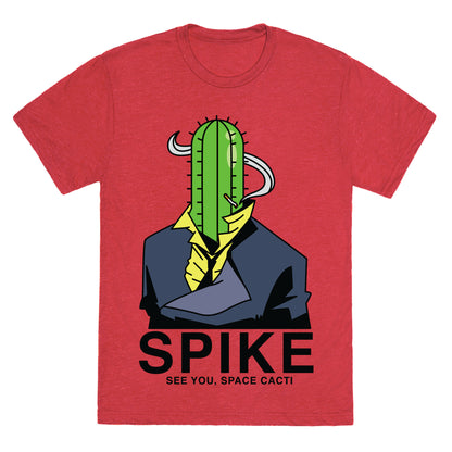 Spike Cactus Cowboy Bebop Unisex Triblend Tee