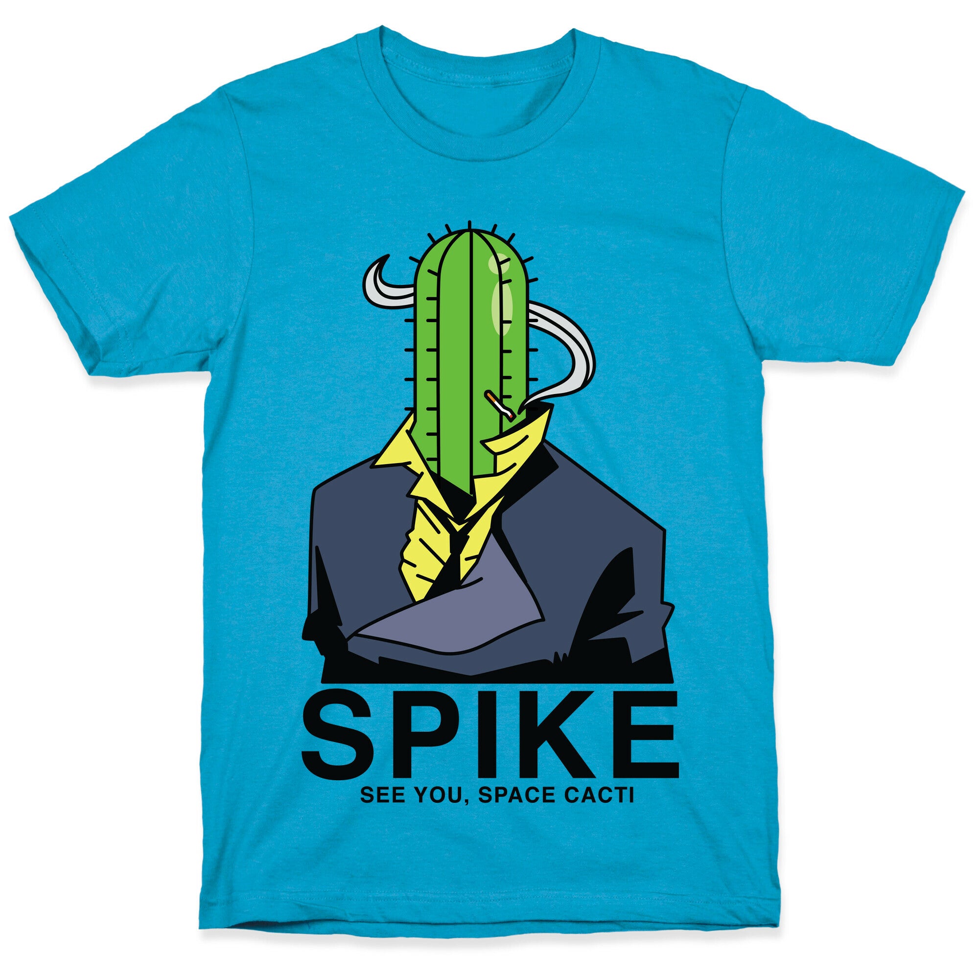 Spike Cactus Cowboy Bebop Unisex Triblend Tee