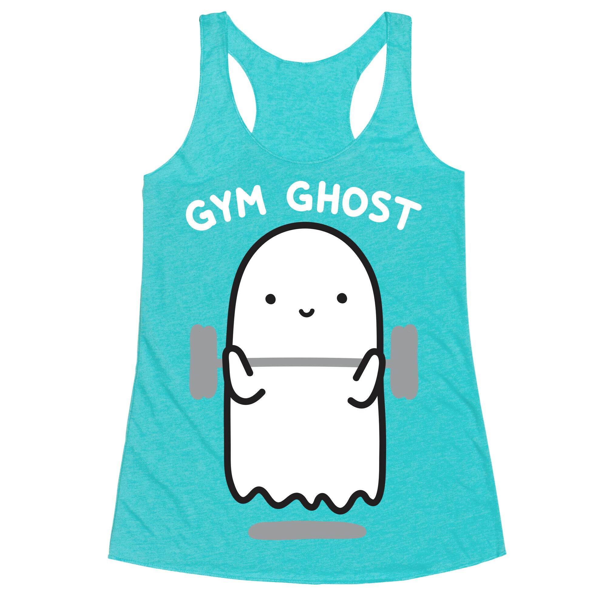 Gym Ghost Racerback Tank