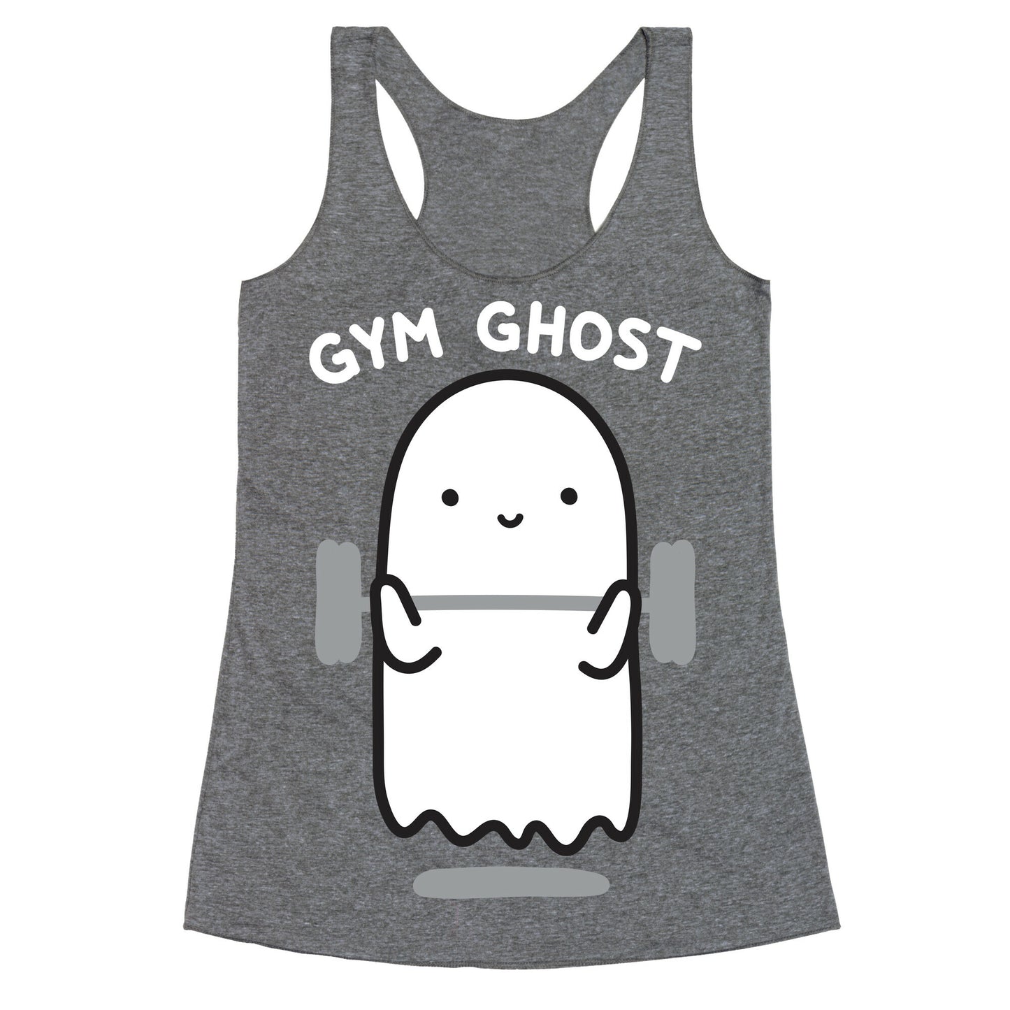 Gym Ghost Racerback Tank