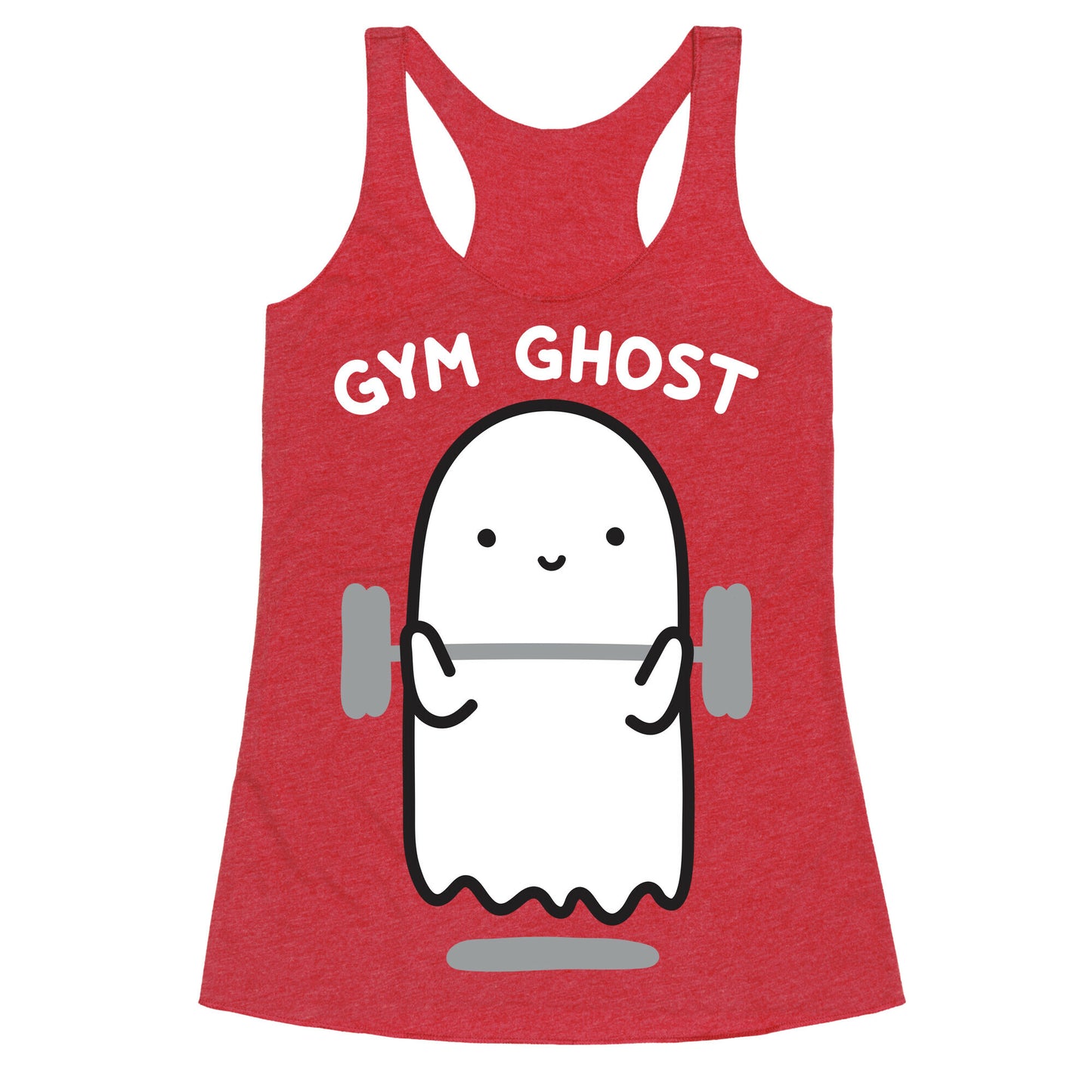 Gym Ghost Racerback Tank