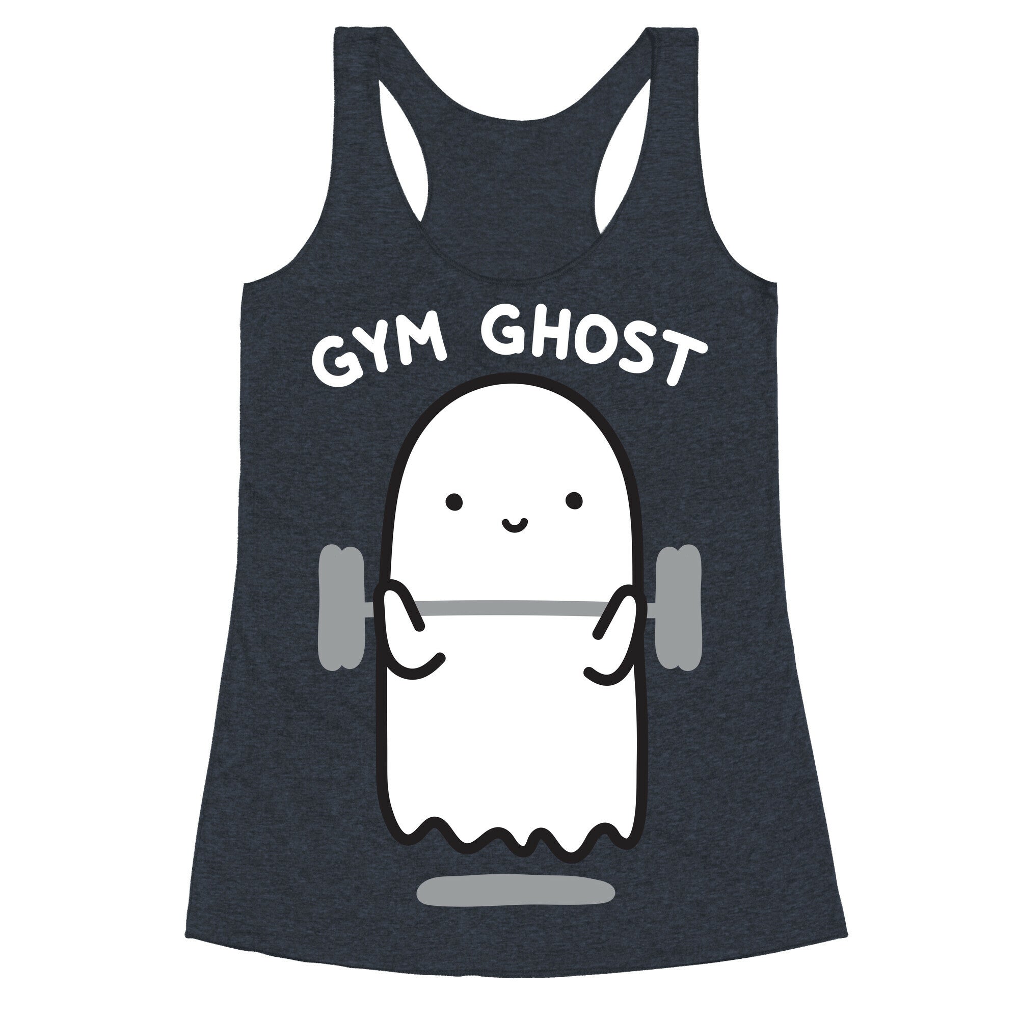 Gym Ghost Racerback Tank