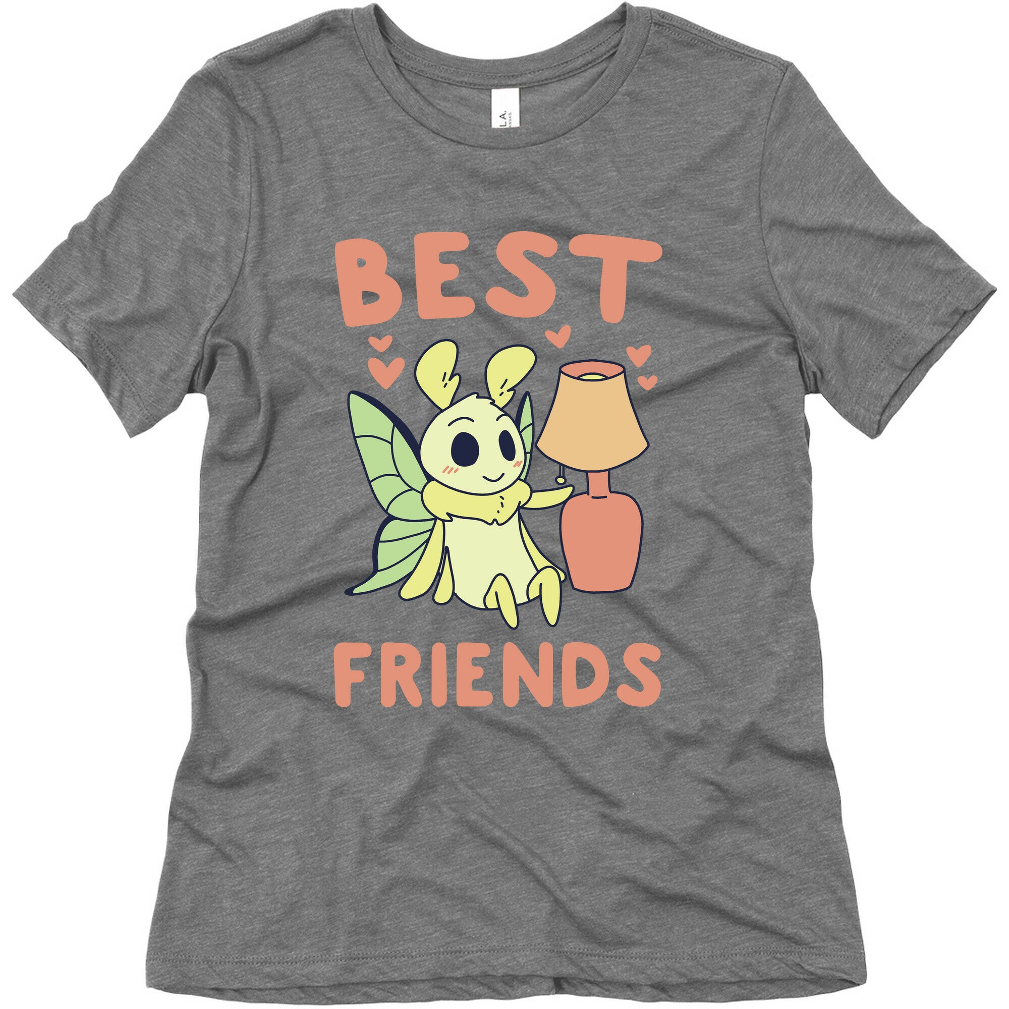 Best Friends - Moth and Lamp  Women's Triblend Tee