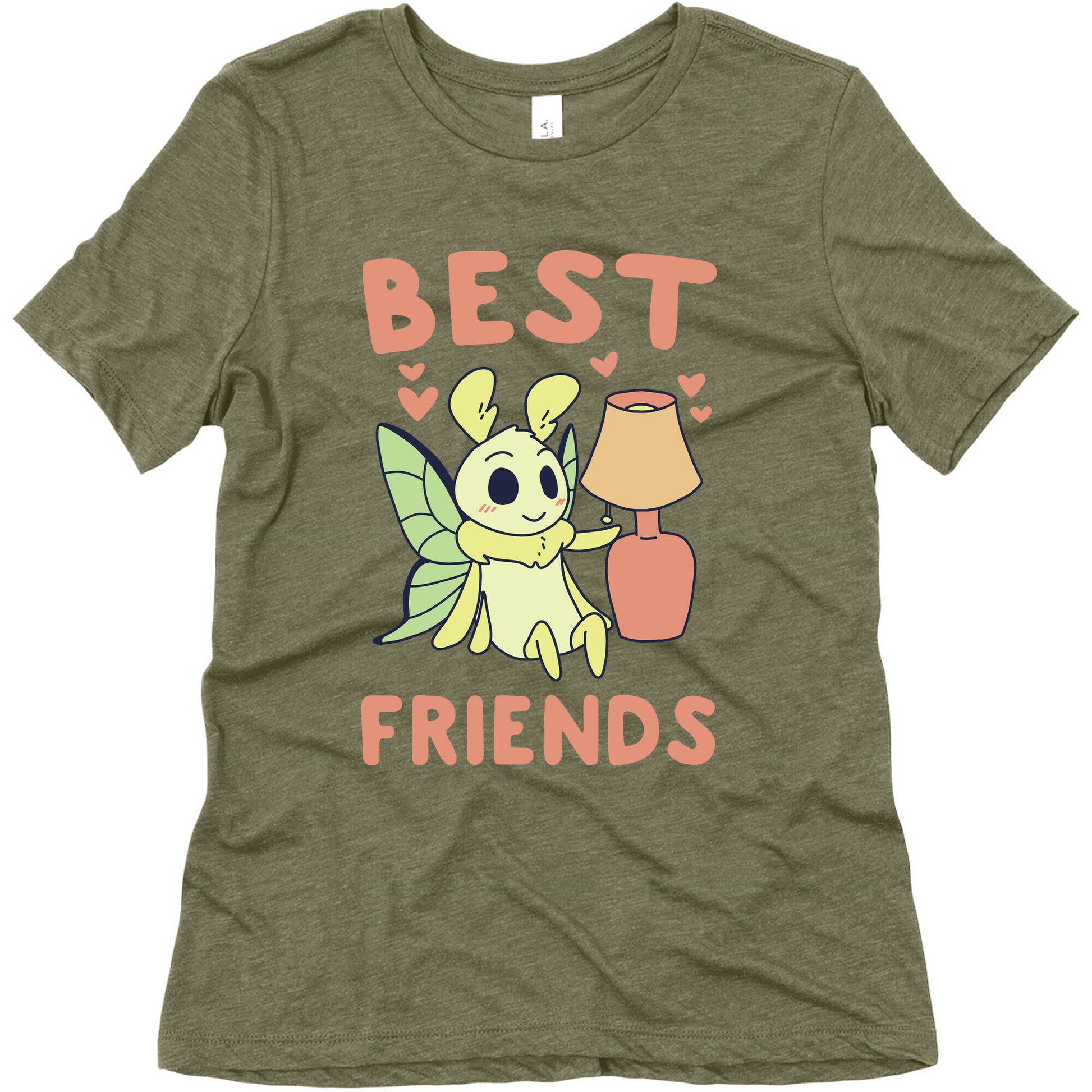 Best Friends - Moth and Lamp  Women's Triblend Tee