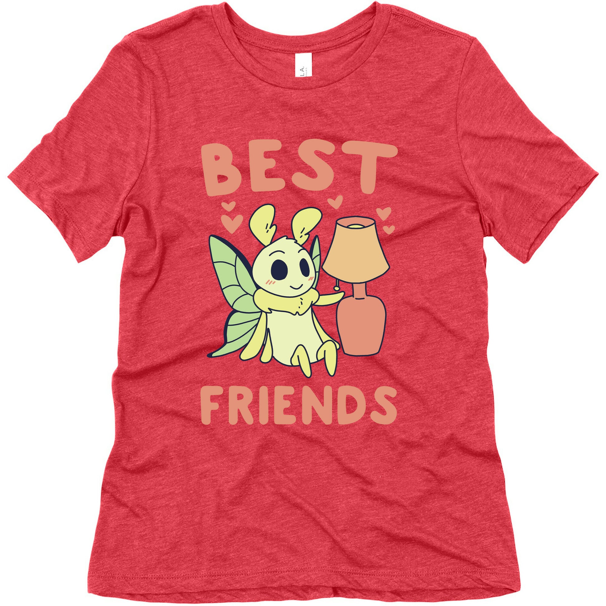 Best Friends - Moth and Lamp  Women's Triblend Tee