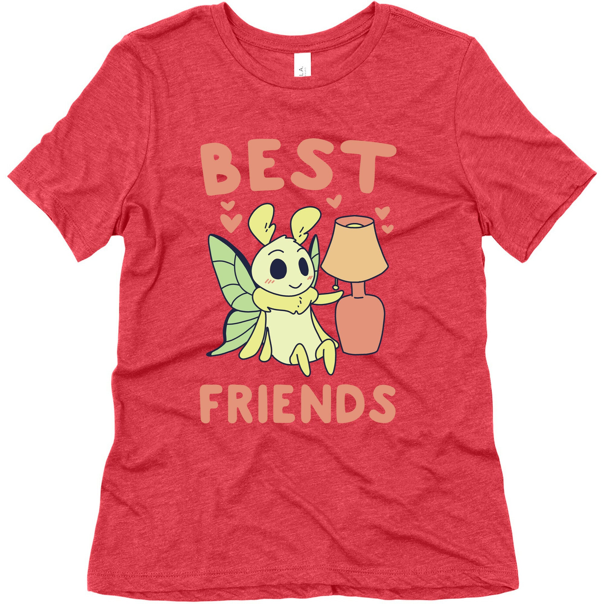 Best Friends - Moth and Lamp  Women's Triblend Tee