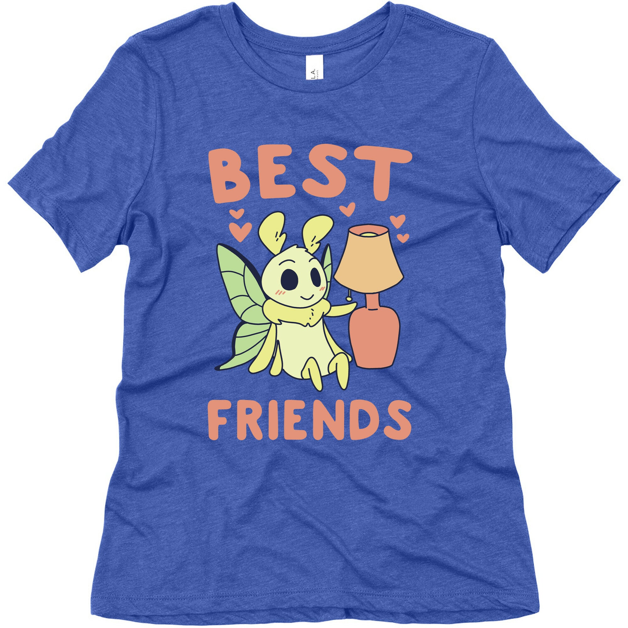 Best Friends - Moth and Lamp  Women's Triblend Tee