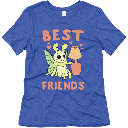 Best Friends - Moth and Lamp  Women's Triblend Tee