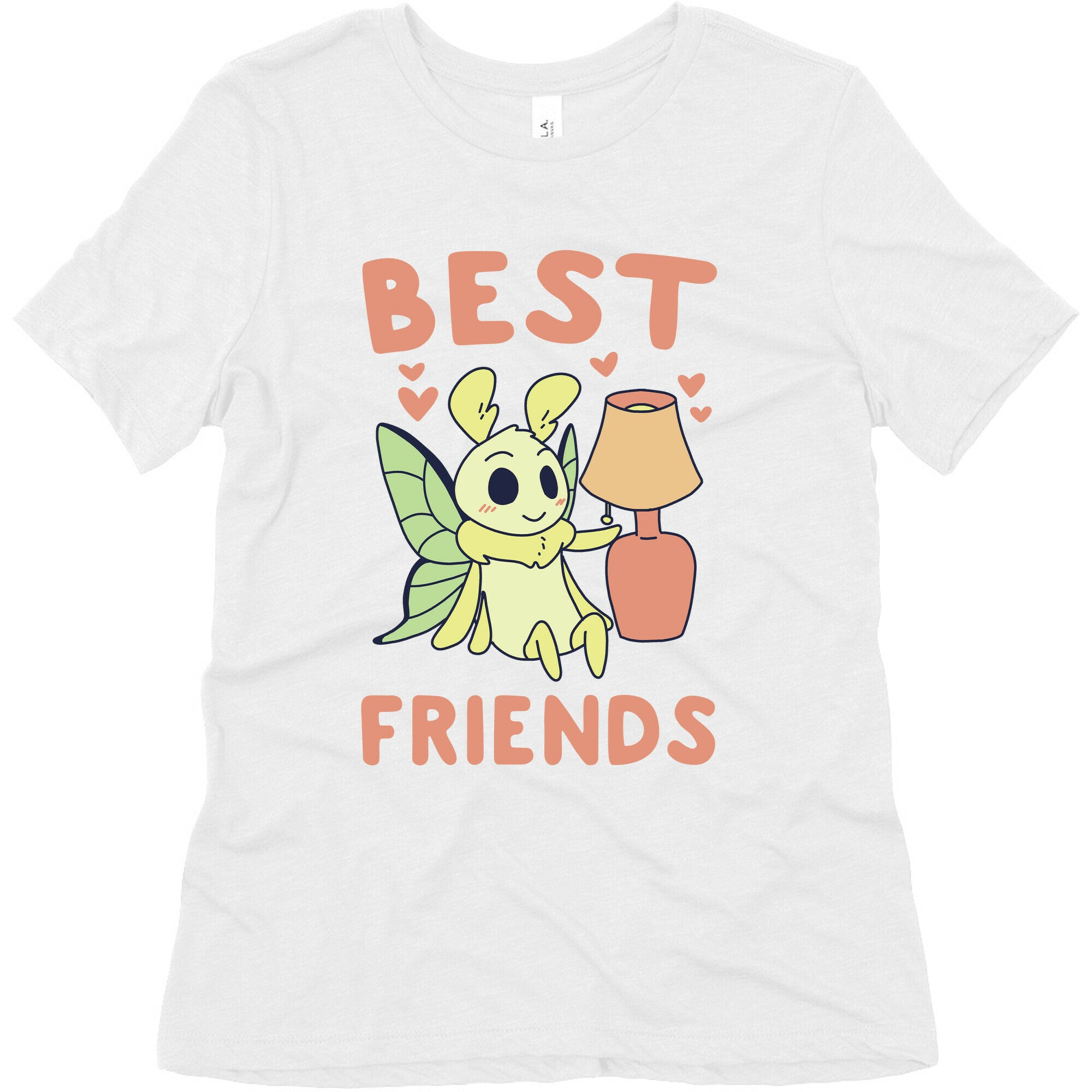 Best Friends - Moth and Lamp  Women's Triblend Tee