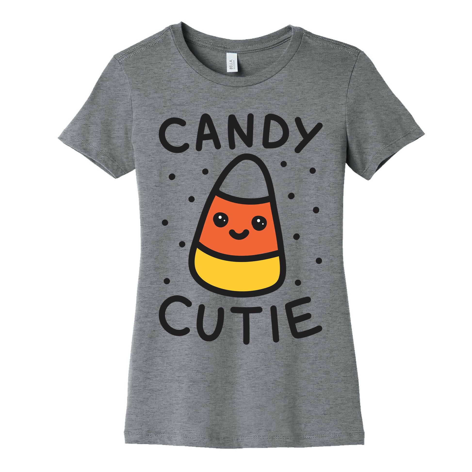 Candy Cutie Candy Corn Women's Cotton Tee
