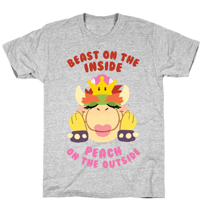 Beast On The Inside, Peach On The Outside T-Shirt