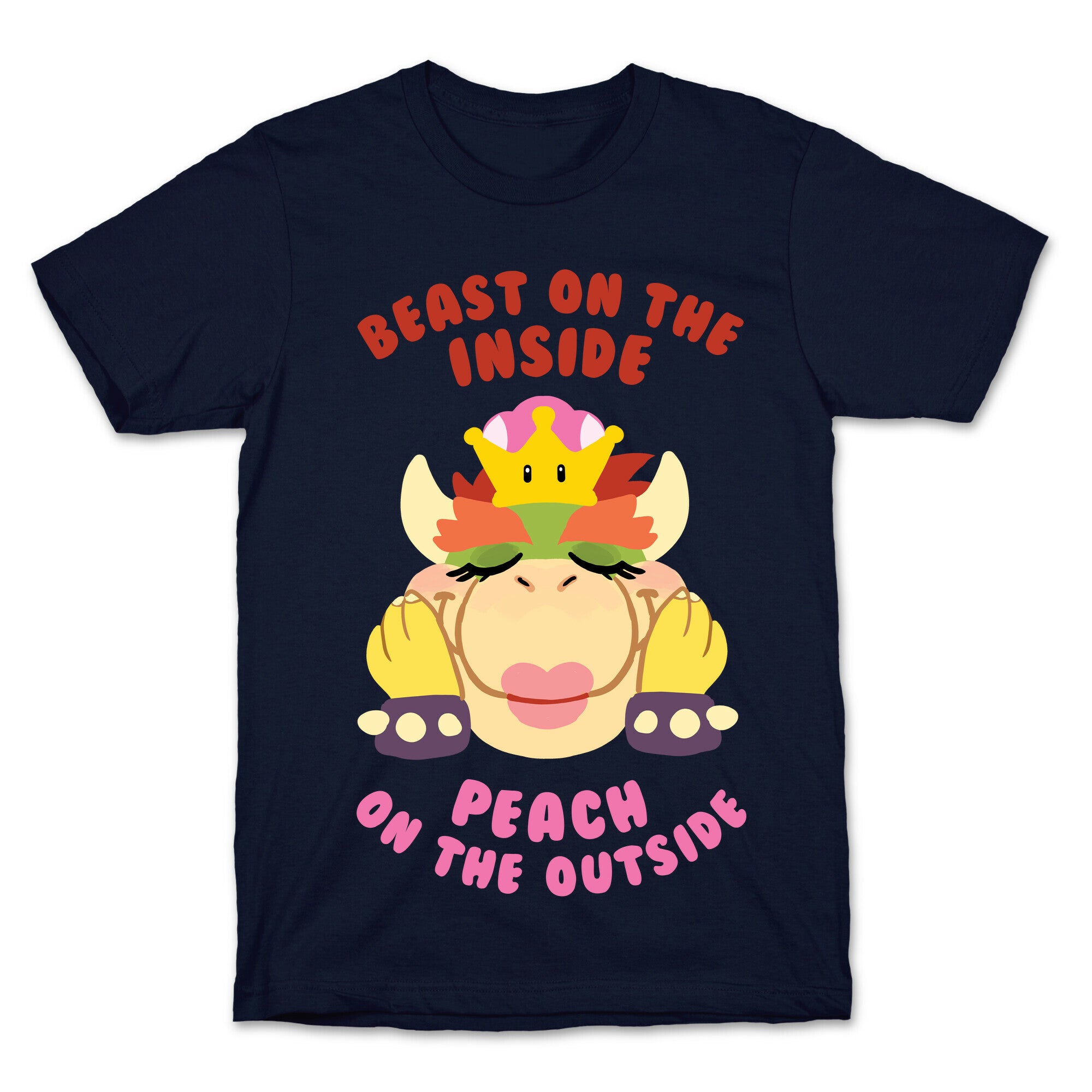 Beast On The Inside, Peach On The Outside T-Shirt