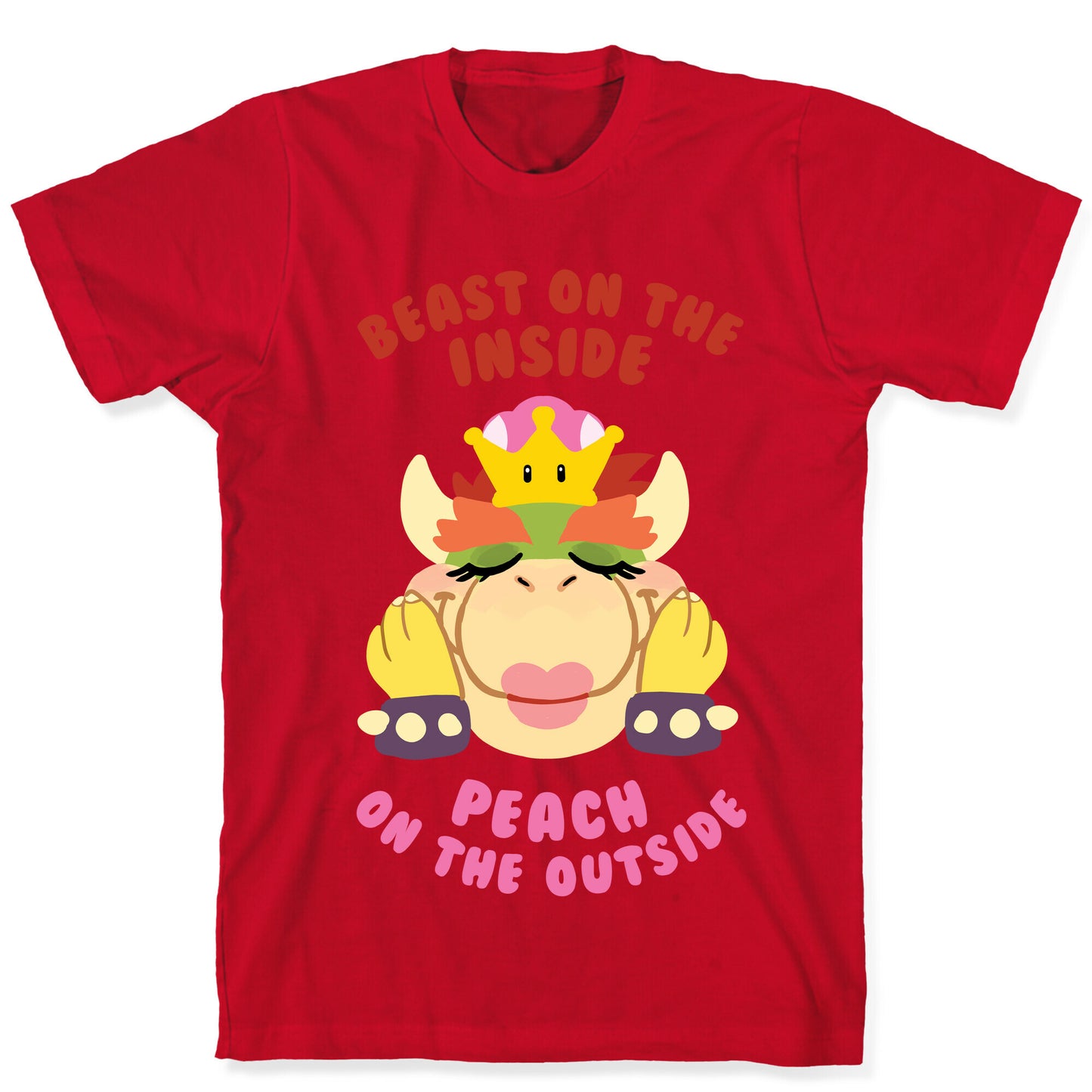Beast On The Inside, Peach On The Outside T-Shirt