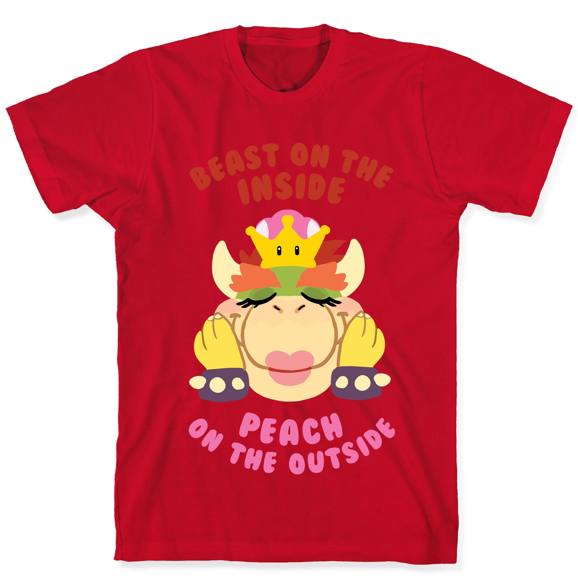 Beast On The Inside, Peach On The Outside T-Shirt