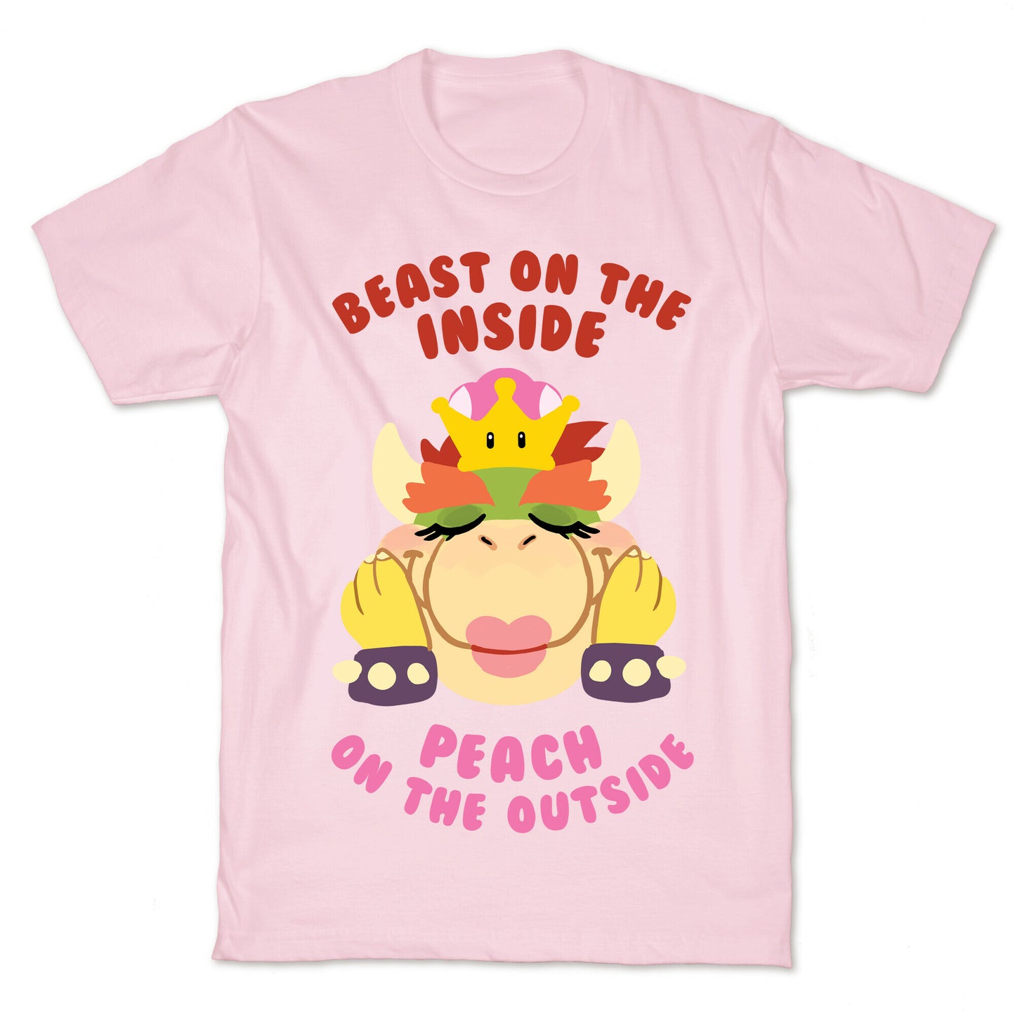 Beast On The Inside, Peach On The Outside T-Shirt