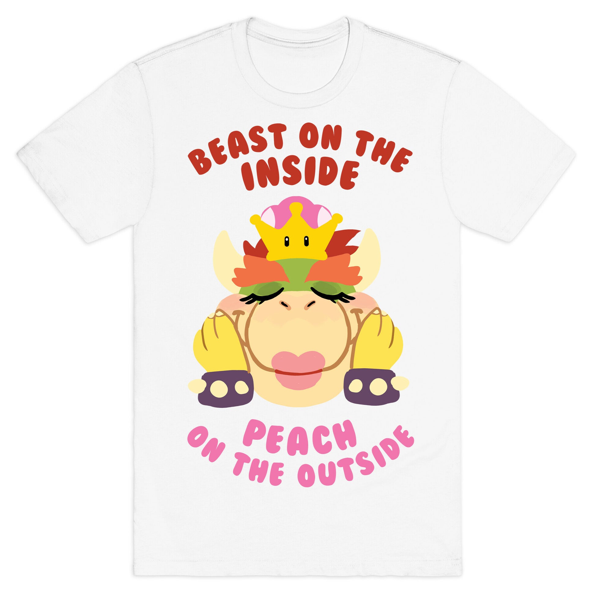 Beast On The Inside, Peach On The Outside T-Shirt