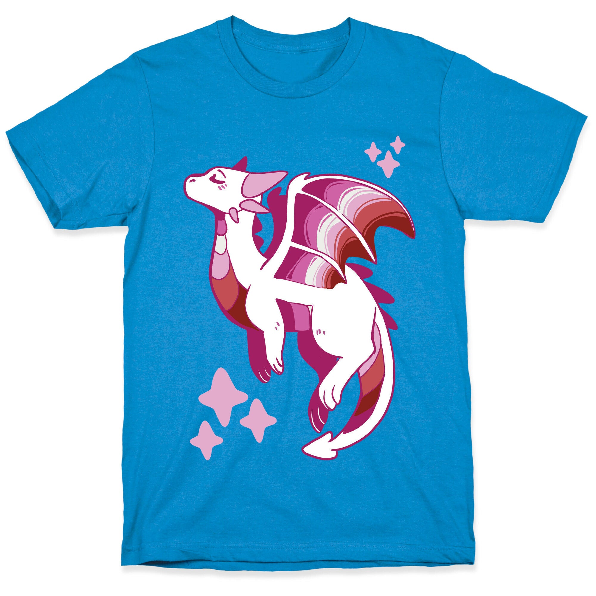 Lesbian Pride Dragon T-Shirt