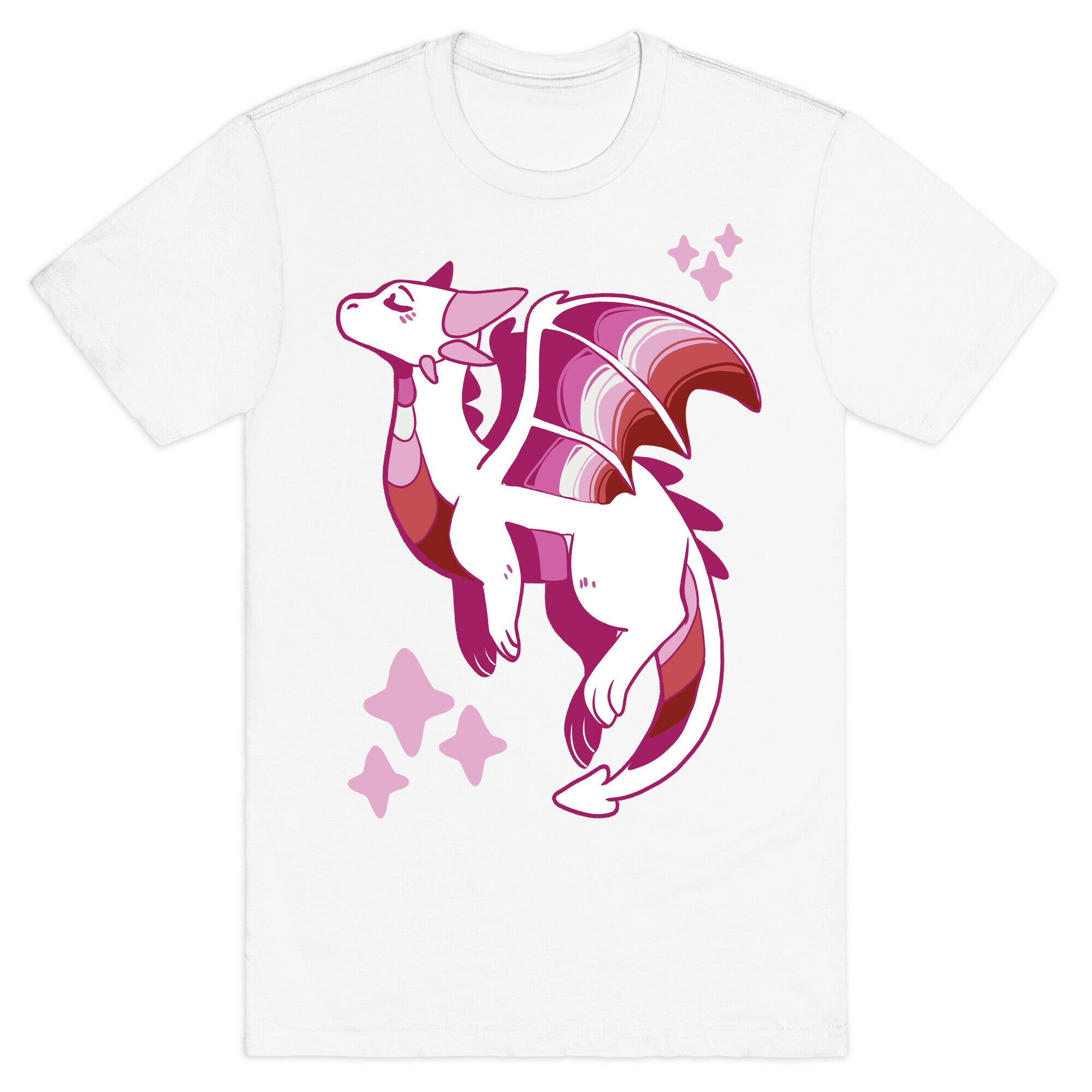Lesbian Pride Dragon T-Shirt