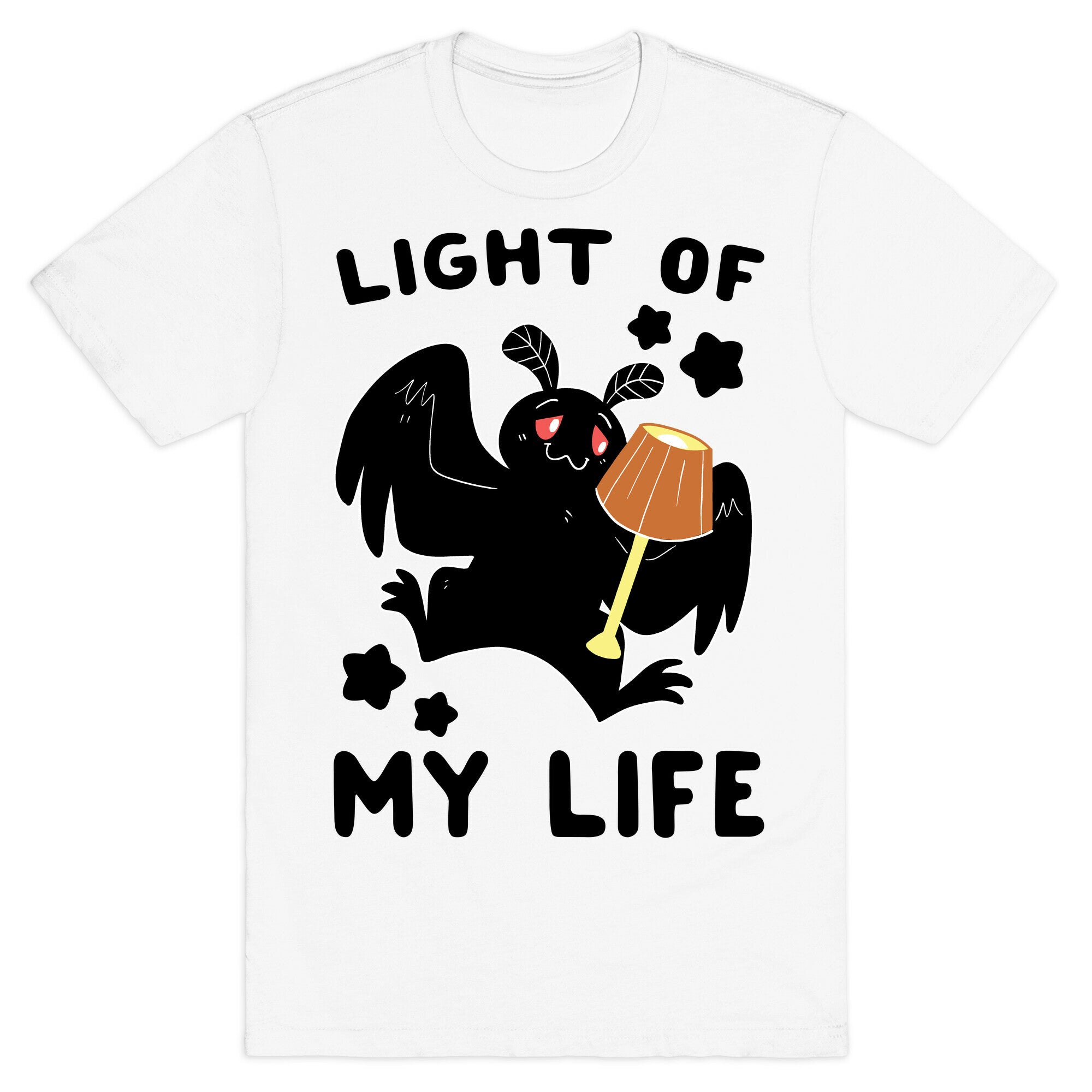 Light of my Life - Mothman and Lamp T-Shirt