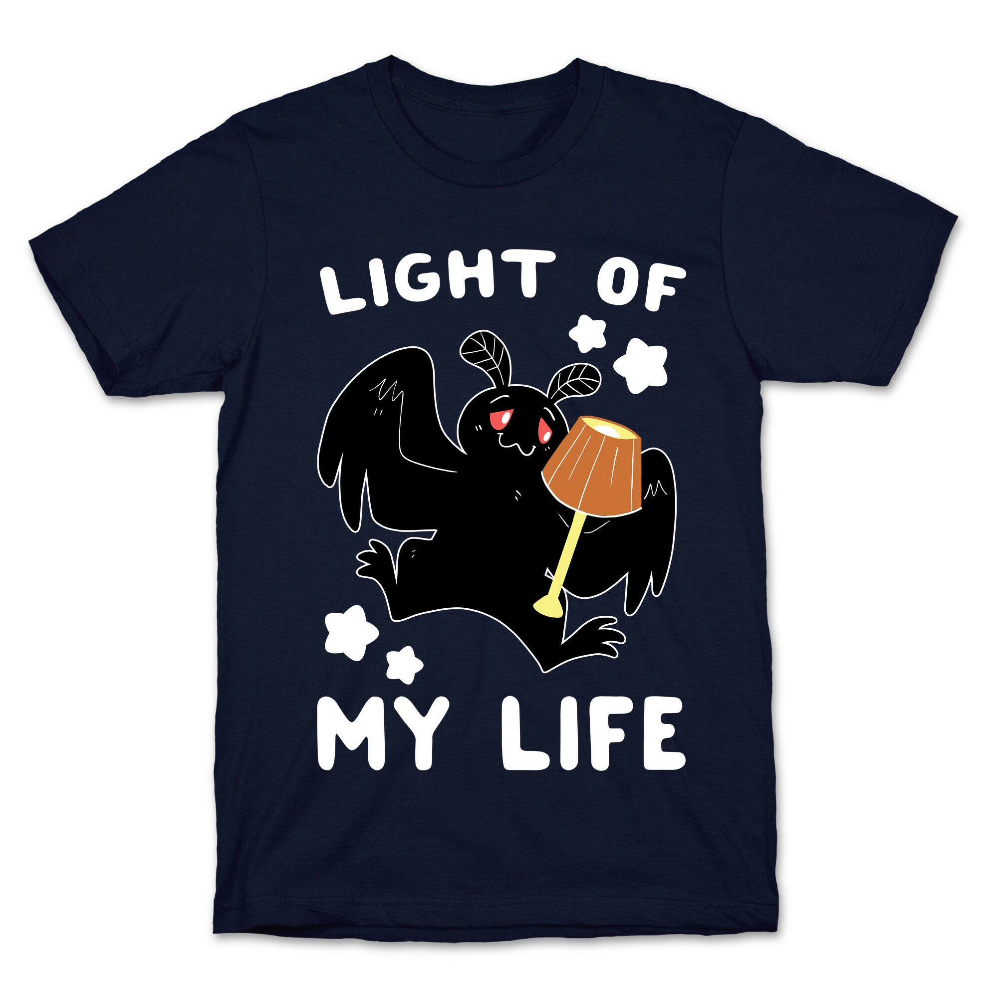 Light of my Life - Mothman and Lamp T-Shirt